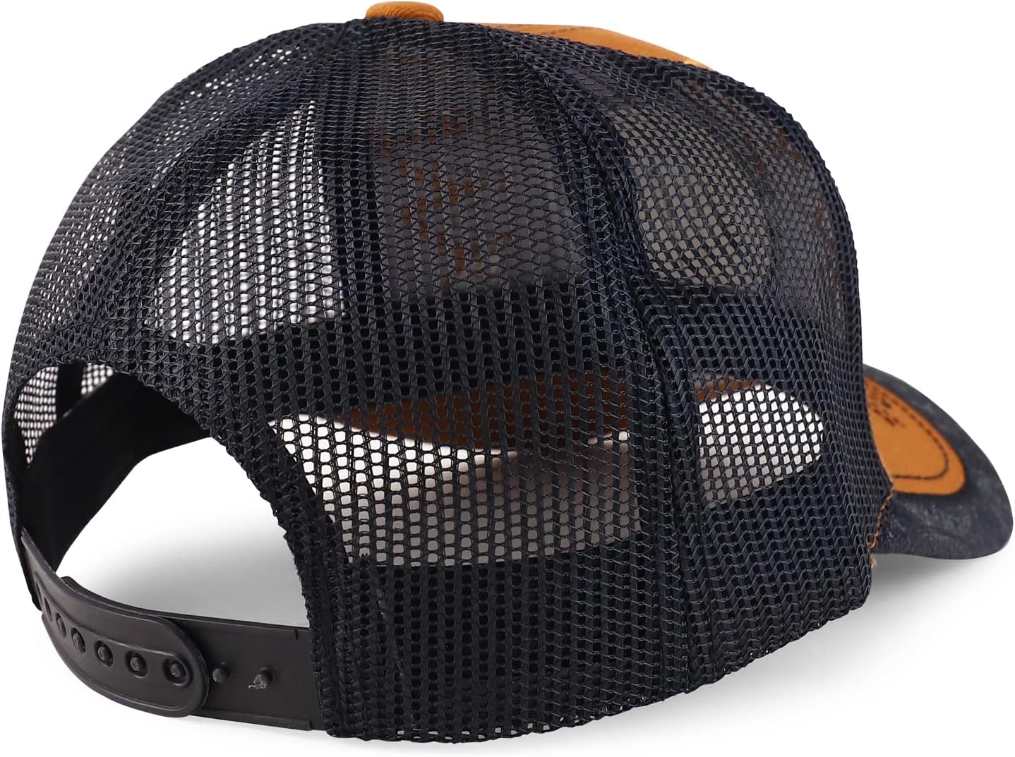 Trendy Apparel Shop 3D Mexico Eagle Embroidered Trucker Mesh Baseball Cap - Image 3