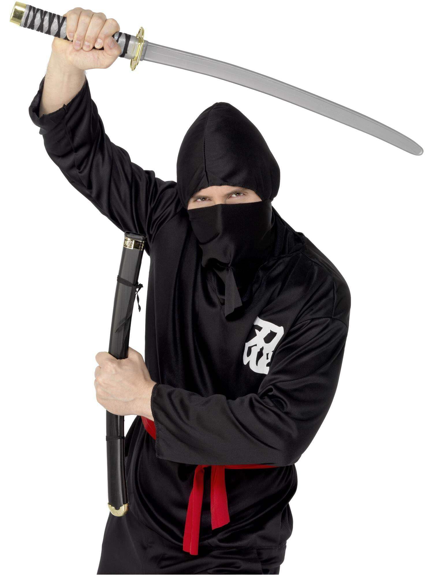 Ninja/Samurai Sword & Scabbard, Fancy Dress Costume Accessory