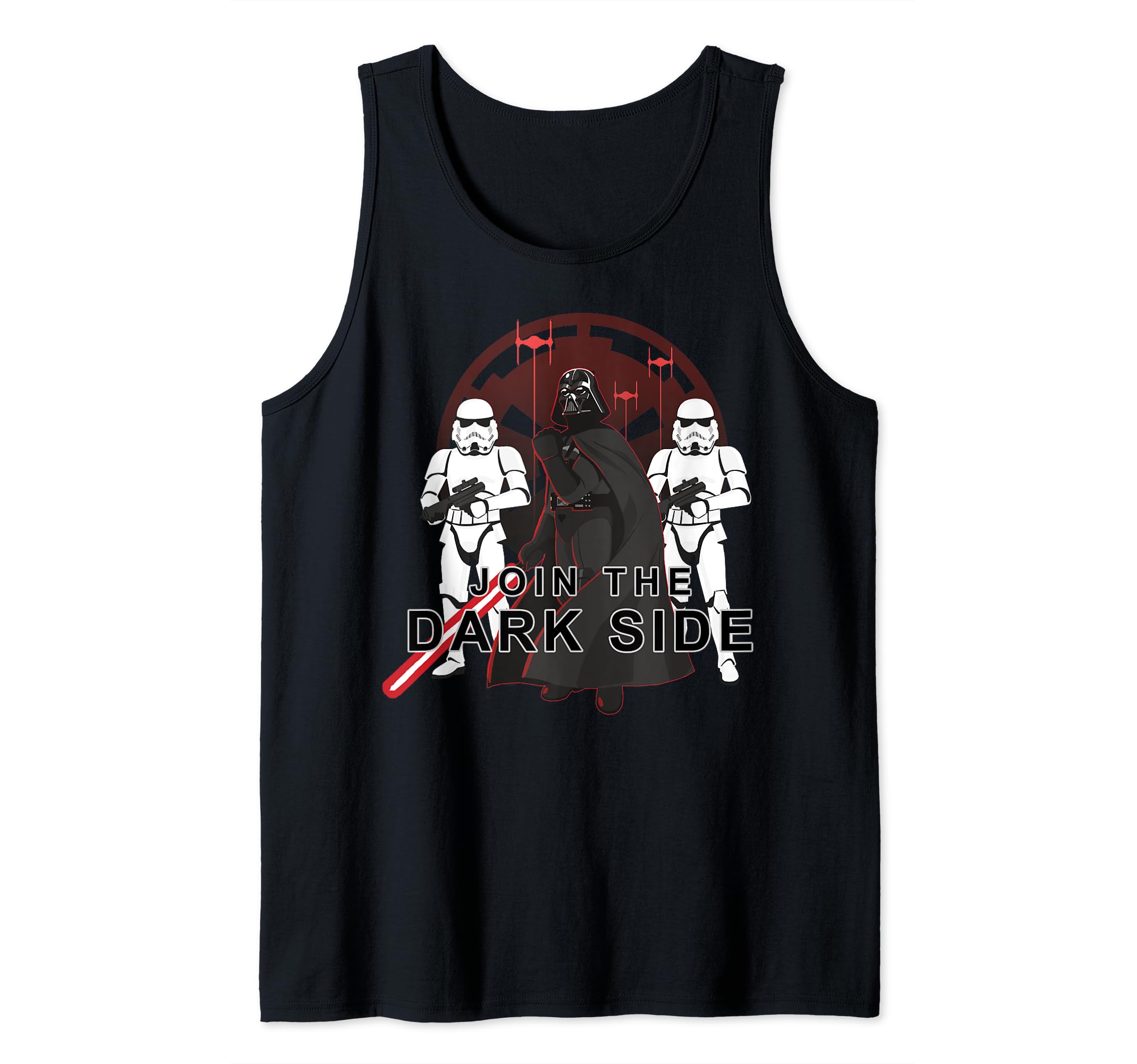 Star Wars Galaxy Of Adventures Join The Dark Side Tank Top, Black