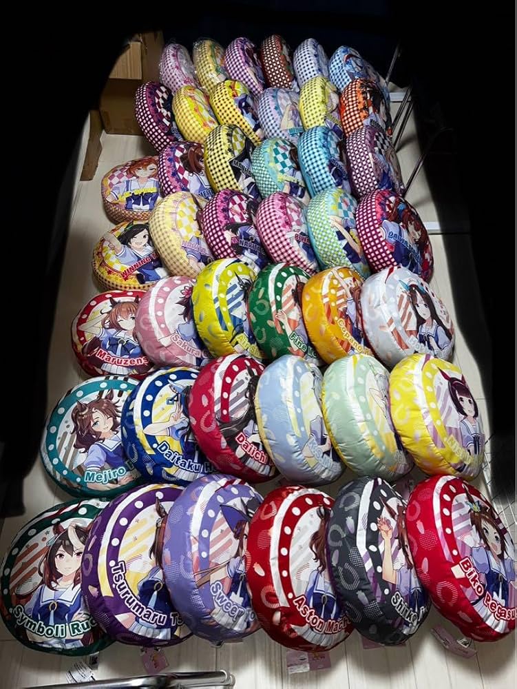 プライズ ウマ娘 ラウンドクッション 全42種 コンプリート Amazon.co.jp: プライズ ウマ娘 ラウンドクッション 全42種