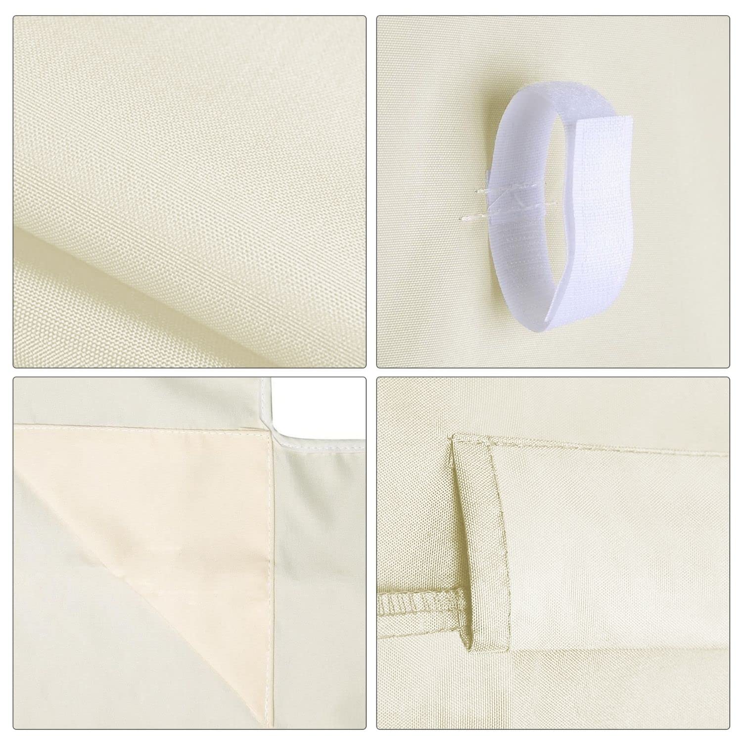 Flexzion Baldachim do huśtawki na patio, do huśtawki, biały, 168 x 114 cm, 2-osobowa, huśtawka, abażur u góry, tkanina, odporna na działanie promieni UV, wodoodporna, do ogrodu, na patio, podwórko, park, werandę, meble do siedzenia