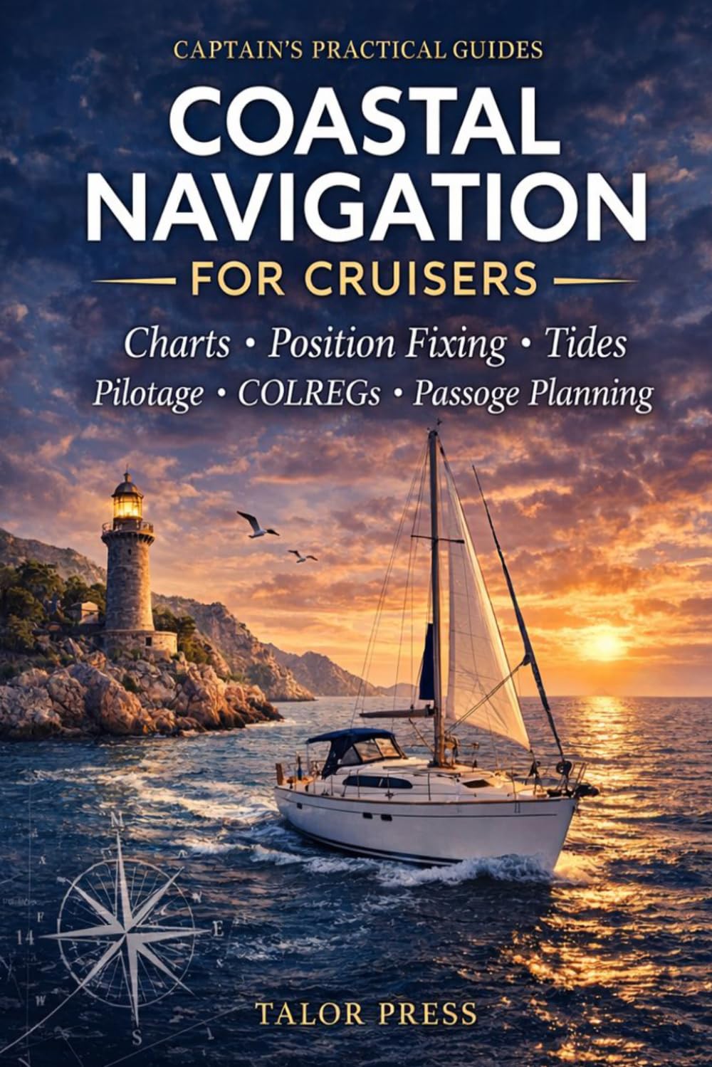Coastal Navigation for Cruisers: A Practical Guide to Charts, Position Fixing, Tides, Pilotage, COLREGs, and Passage Planning for Coastal Sailors and Motor Boaters