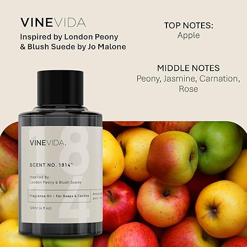 Miniatura 251 de VINEVIDA Aceite aromático n.º 4800 inspirado en un millón de hombres para fabricación de velas y jabón, fabricado en Estados Unidos