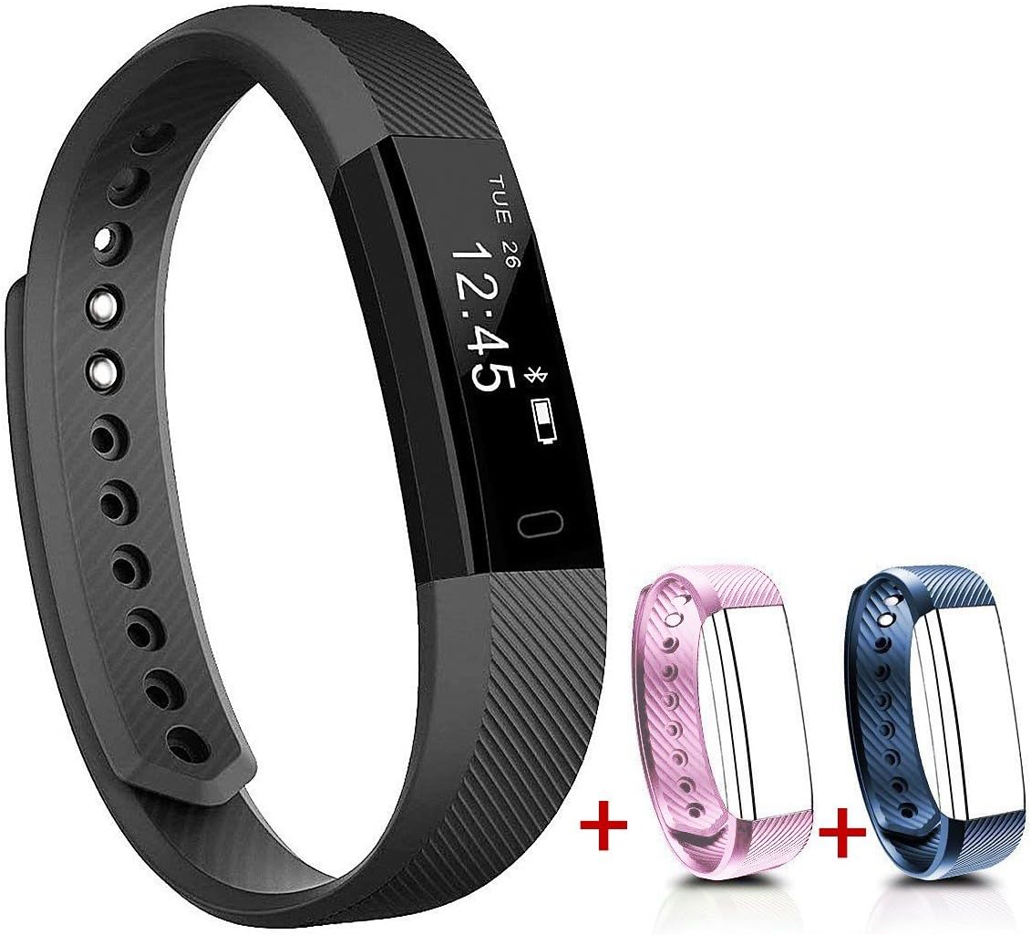 NAKOSITE SB2433 Pedometro Contapassi da polso, Fitness Activity Tracker, Conta Calorie, Distanza, Monitor Sonno, Orologio Sport. Bluetooth 4.0, per Android 4.4 o IOS 7.1 o superiori. PIÙ: SMS… NAKOSITE SB2433 Pedometro Contapassi da polso, Fitness Activity Tracker, Conta Calorie, Distanza, Monitor Sonno, Orologio Sport. Bluetooth 4.0, per Android 4.4 o IOS 7.1 o superiori. PIÙ: SMS…