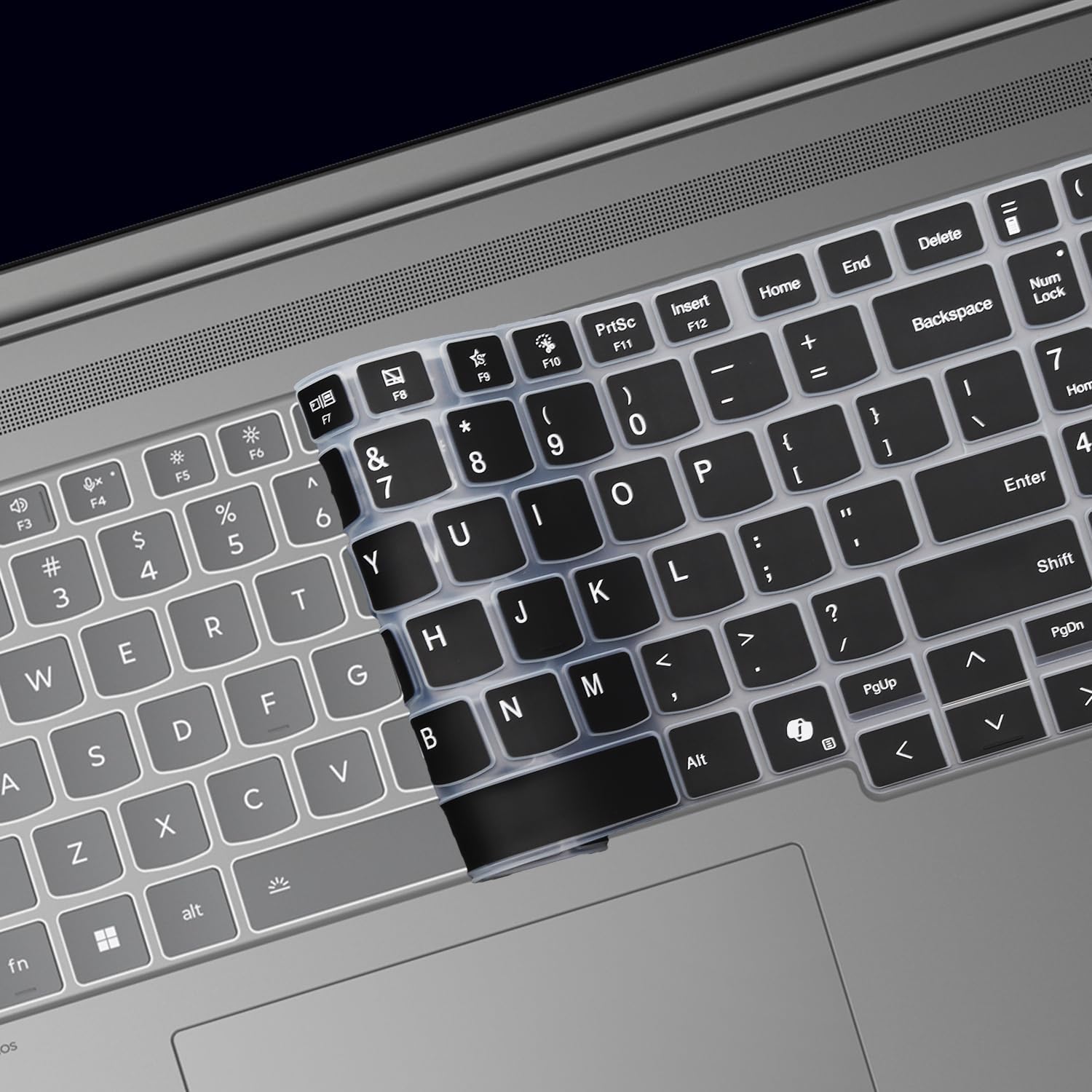 Keyboard Cover for Lenovo ThinkBook 16 G6 G7 G8 G9 & ThinkBook 16p G4 G5 G6 16 Inch Laptop Keyboard Cover Skin Protector (NOT FIT ThinkBook 16 G4)-Black image 5