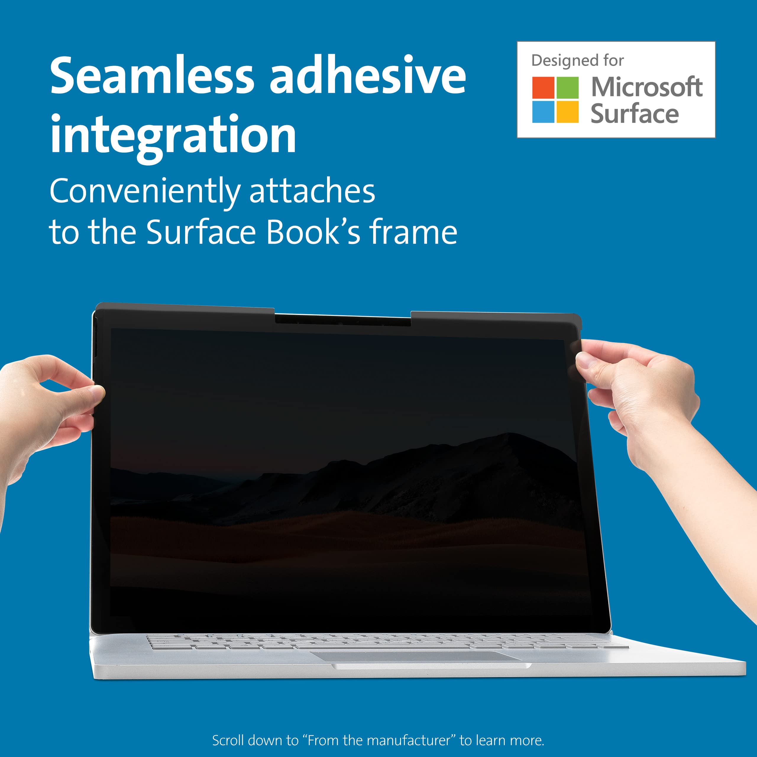 Kensington SA15 Privacy Screen for Surface Book 2/3 15