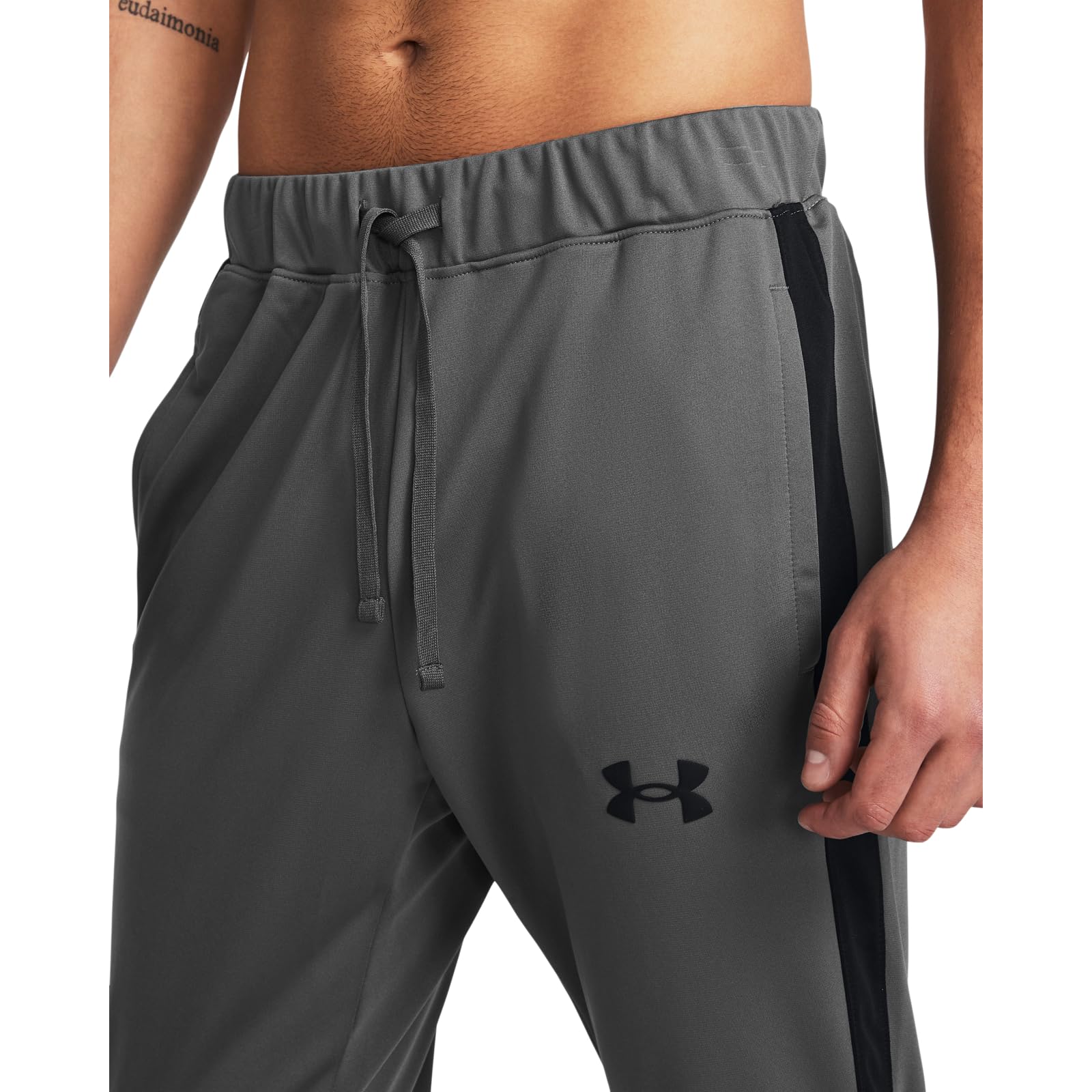 Under Armour Męski Dzianinowy Dres, Pitch Grey/Black