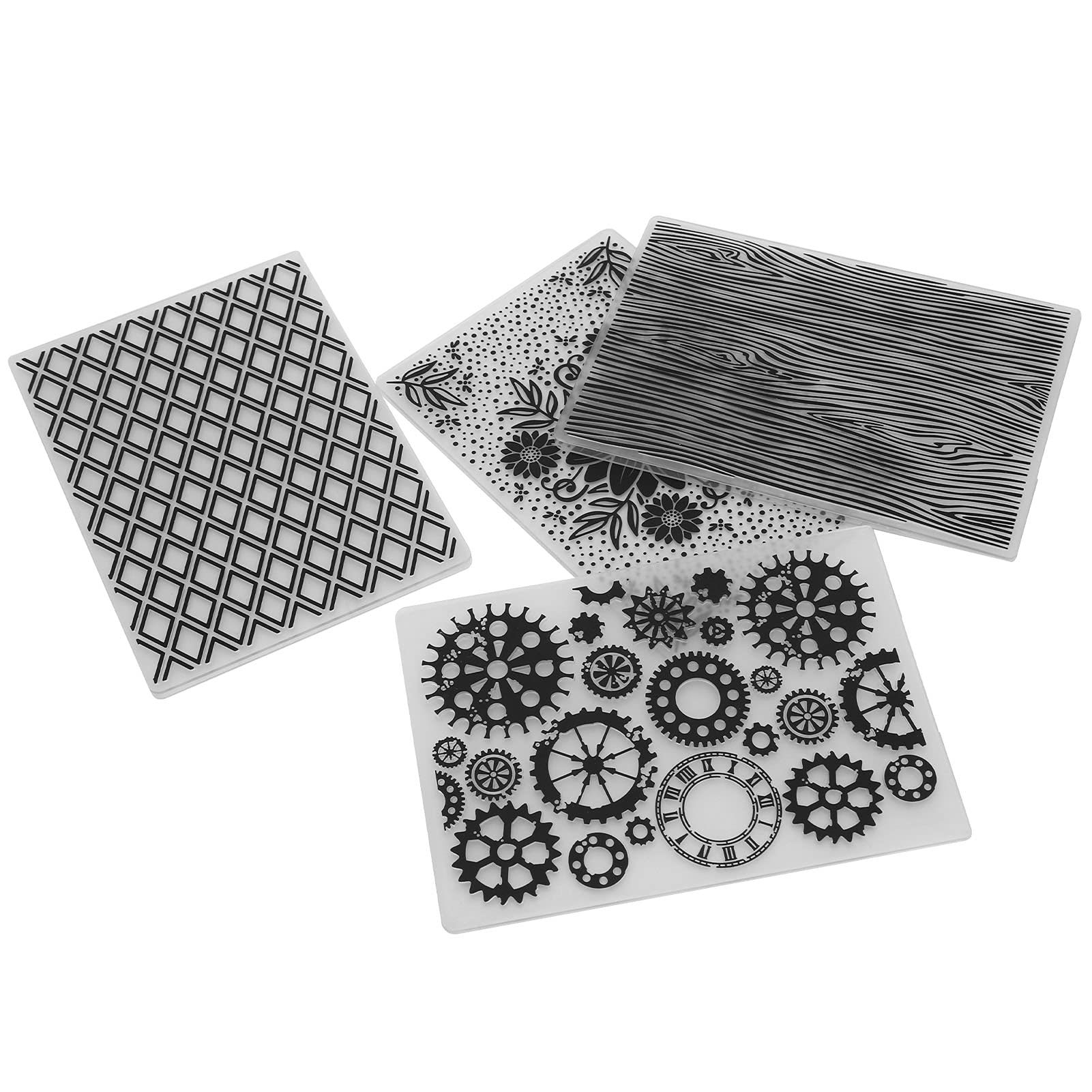 Cartella Per Goffratura A Punti - Formato A4, Plastica Trasparente | Per Biglietti, Scrapbooking E Lavoretti