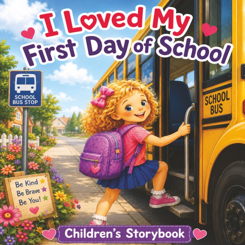 I Loved My First Day of School: A Heartwarming Children's Storybook About Courage, Friendship, Confidence, and the Excitement of Starting School