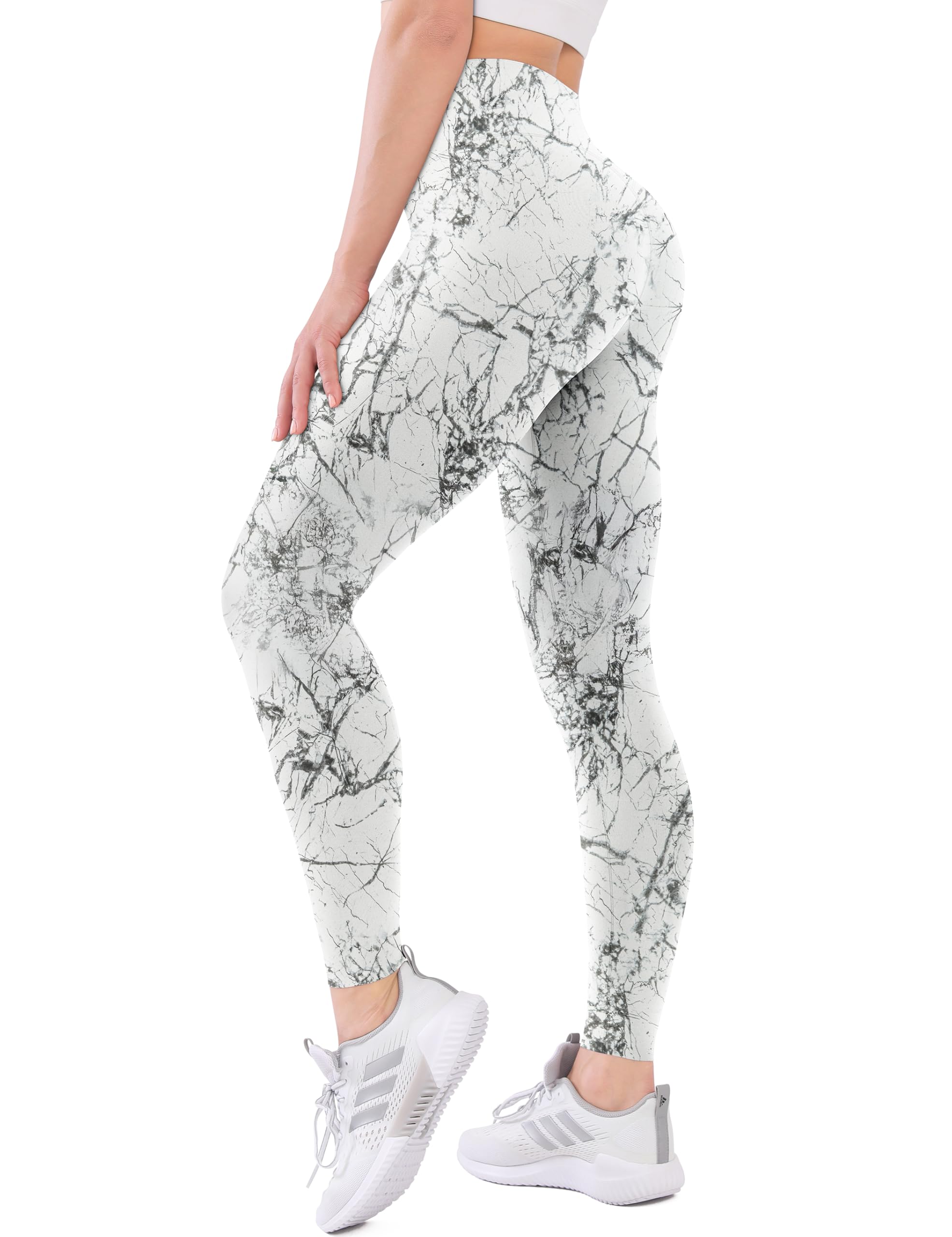 Legging taille haute pour femme - Doux comme du beurre - Pantacourt pleine longueur - Pantalon de yoga d'entraînement