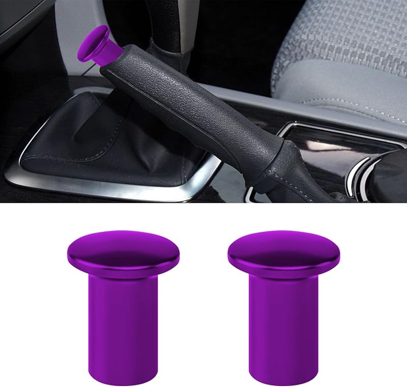 Manopla Botão de Giro para Freio de Mão em Alumínio CHRYMUM, Compatível com GT86, FRS e BRZ, Kit com 2 peças
