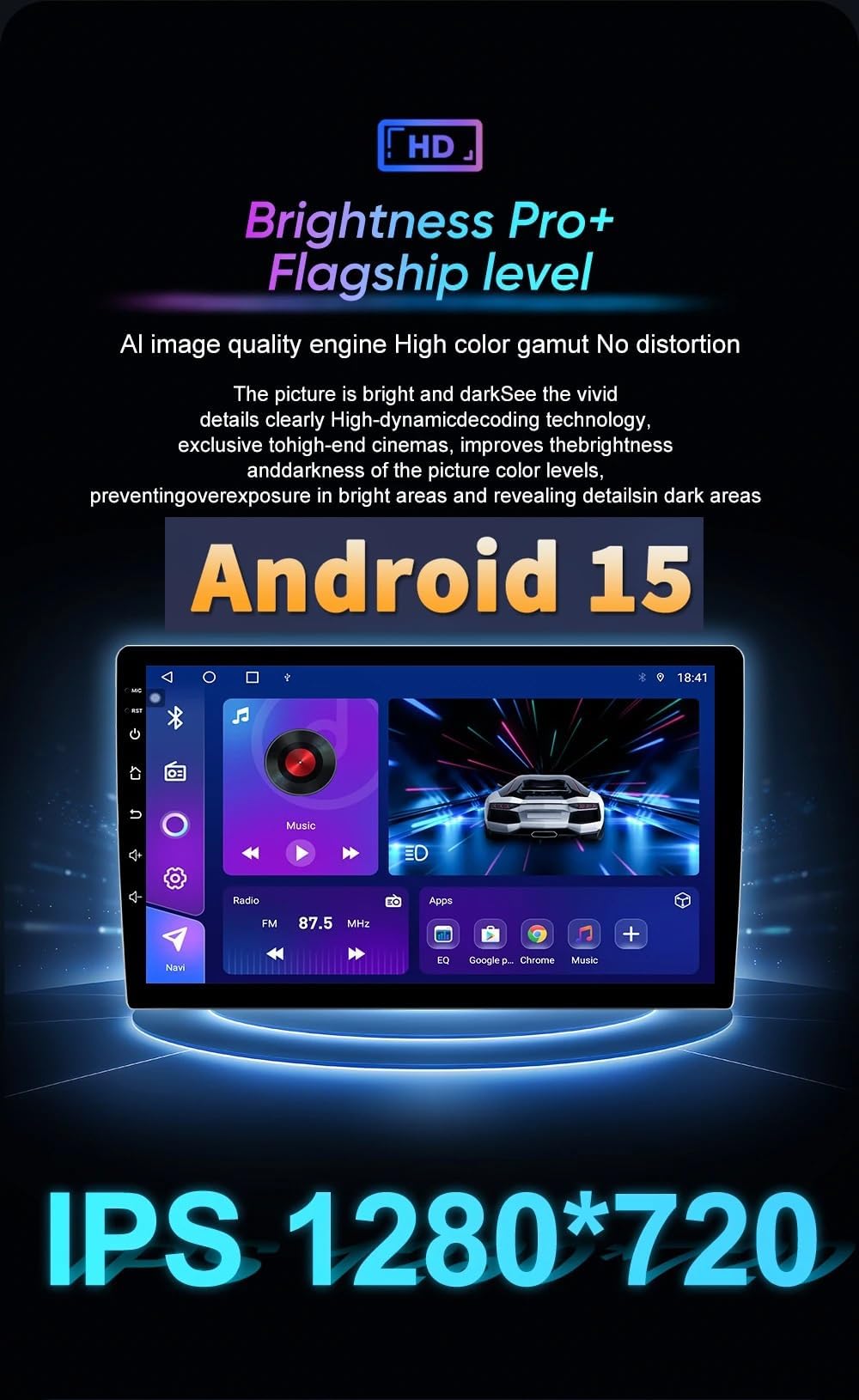 Radio samochodowe z systemem Android 15 do Audi A4 B6 B7 S4 B7 B6 RS4 SEAT Exeo 2008-2012 zestaw głośnomówiący radio samochodowe z Bluetooth WiFi Carplay Android Auto USB AUX FM, kamera