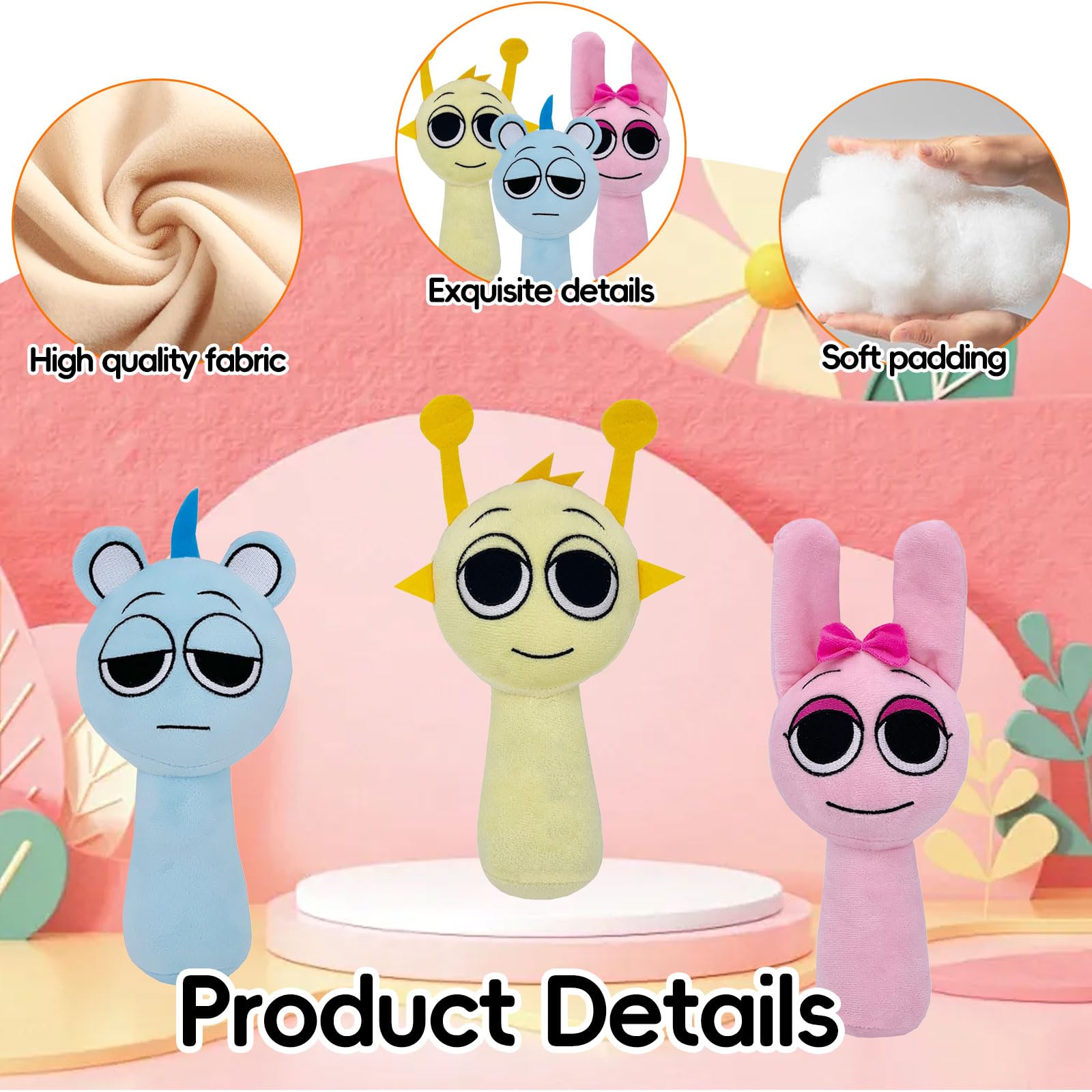 SYSYSYYASNL Peluche Divertente, Peluche Per Fan Di Giochi, Plushies Miglior Regalo per Bambini e Fan
