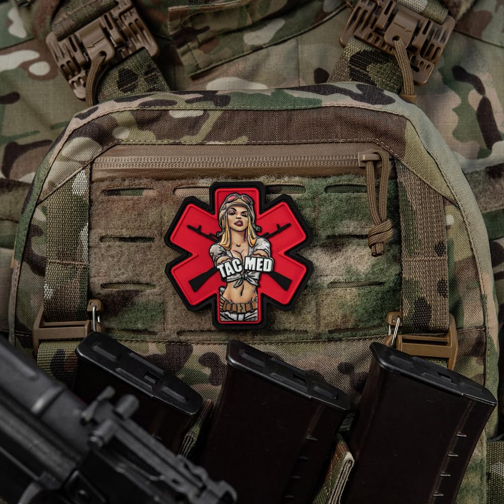 M-Tac Tacmed naszywka na rzep z PCW, MC, 7,5*7,8 cm