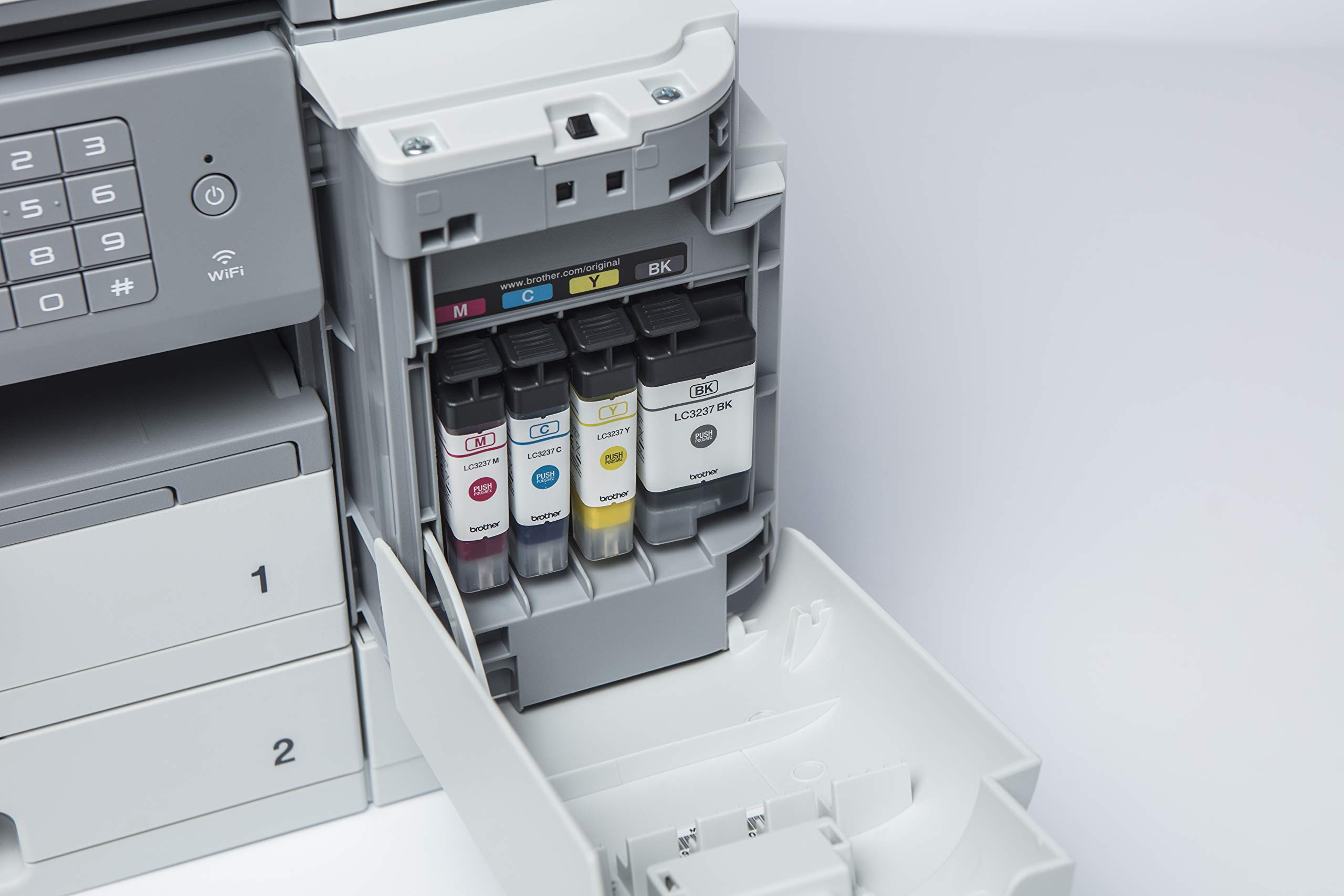 Brother MFC-J5945DW - Impresora multifunción de Tinta A4 (WiFi, fax, escáner, copiadora, dúplex automático) Color Gris (Reacondicionado)