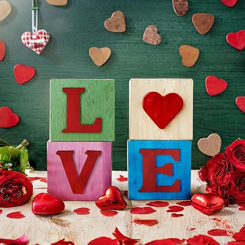 Miniatura 2 de Bright Creations Bloques de madera para manualidades, cuadrados de madera para manualidades, bloques de madera en blanco para pintar y tallar, 4 x 4