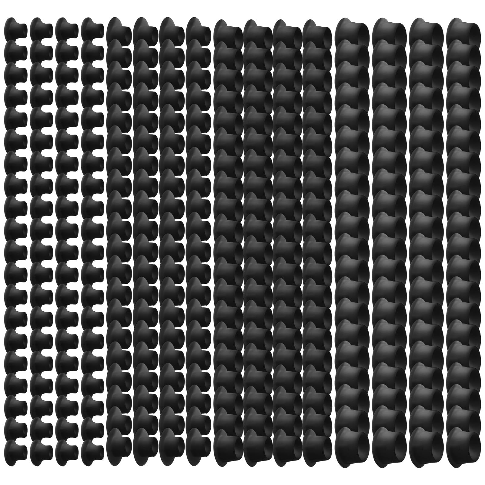 320Pcs Furniture Hole Caps 4 Sizes Cabinet Hinge Hole Covers Decoration Cap Holes Plugs Screw Cover Plugs Screw Cover