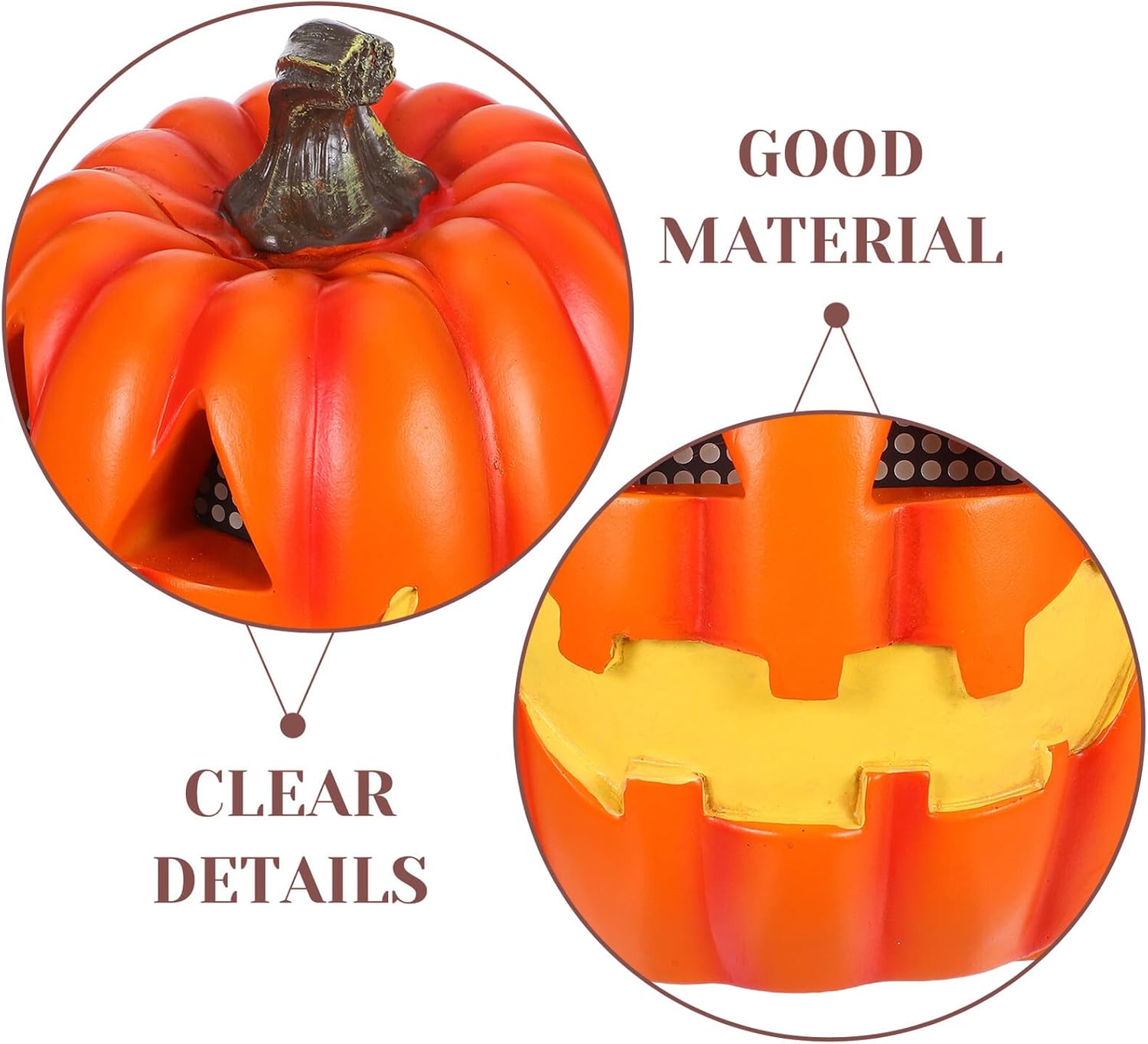 Halloween Pumpkin Lantern LED Night Light Resin Skull Table Lamp Battery-Free Indoor Halloween Decoration for Party and Garden Ambiance