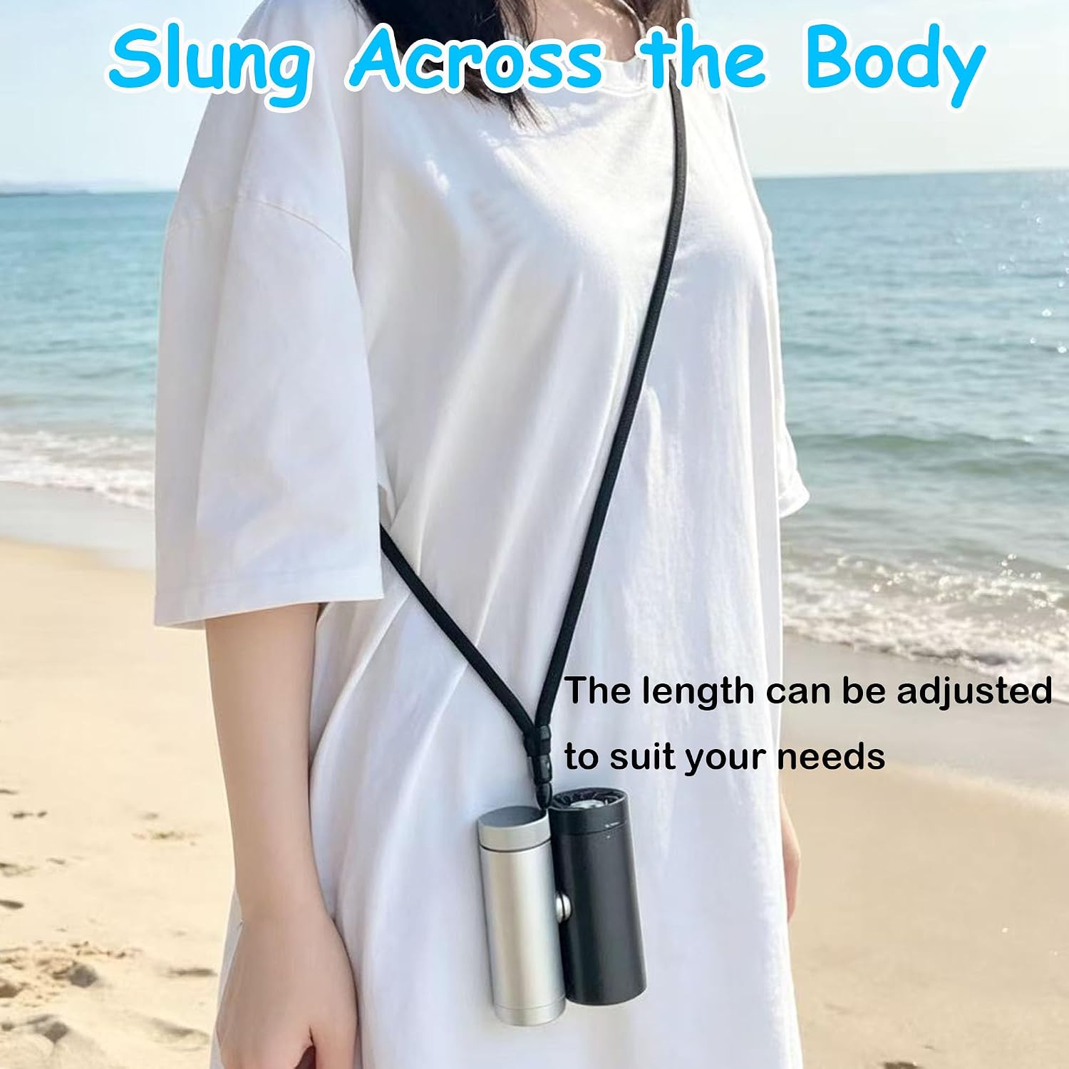 Adjustable Crossbody Strap for Shark ChillPill Personal Cooling Fan
