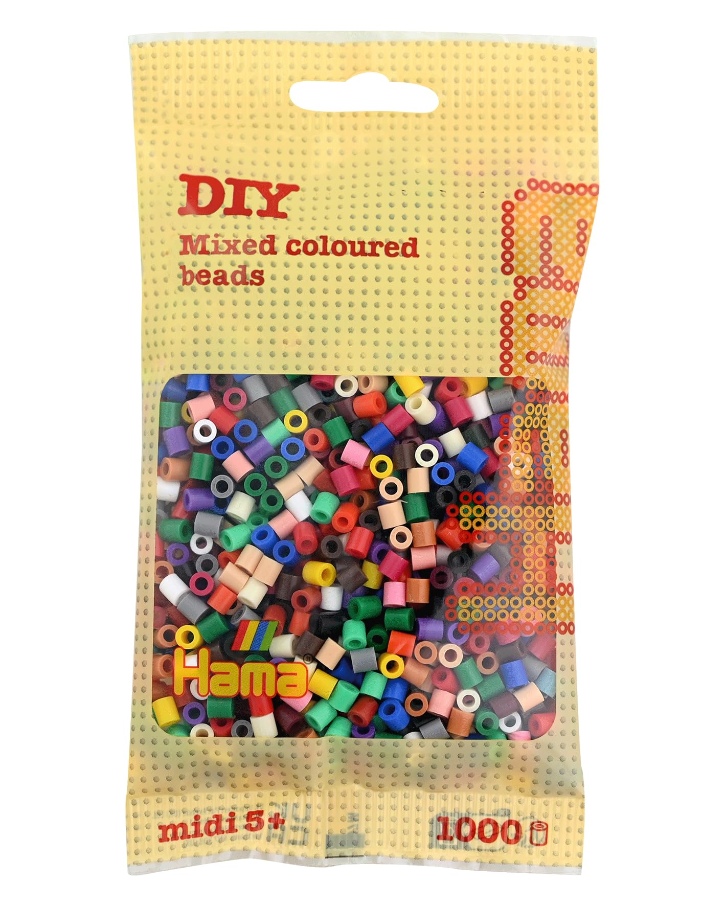 HAMA Bolsa de perlas | Aprox. 1000 cuentas midi fusibles para manualidades y mosaicos | Perlas de fusión para niños creativos 5+ | Juego de arte y decoración | Light Blue — view 11