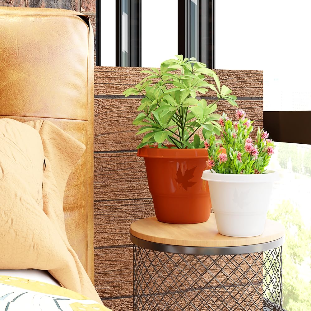 YUCCABE Italia Shera Flower Pots - Set of 3 -6 YUCCABE Italia Shera Flower Pots - Set of 3 -6