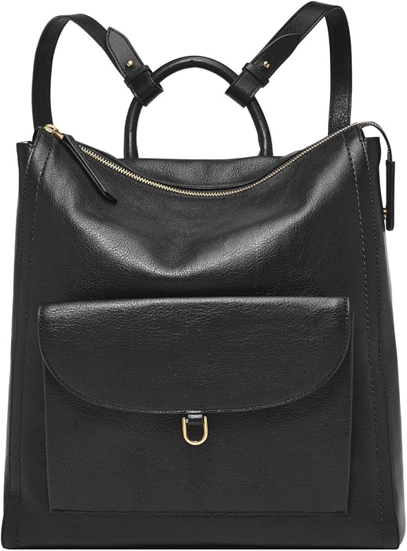 Fossil Parker - Mochila convertible de piel para mujer