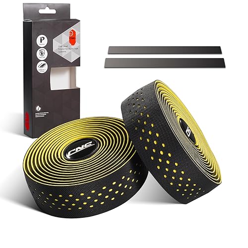 Miniatura 7 de CNC Cinta de manillar de bicicleta cintas de barra de bicicleta de carretera 2 fundas de mango de ciclismo para bicicleta de montaña rojo