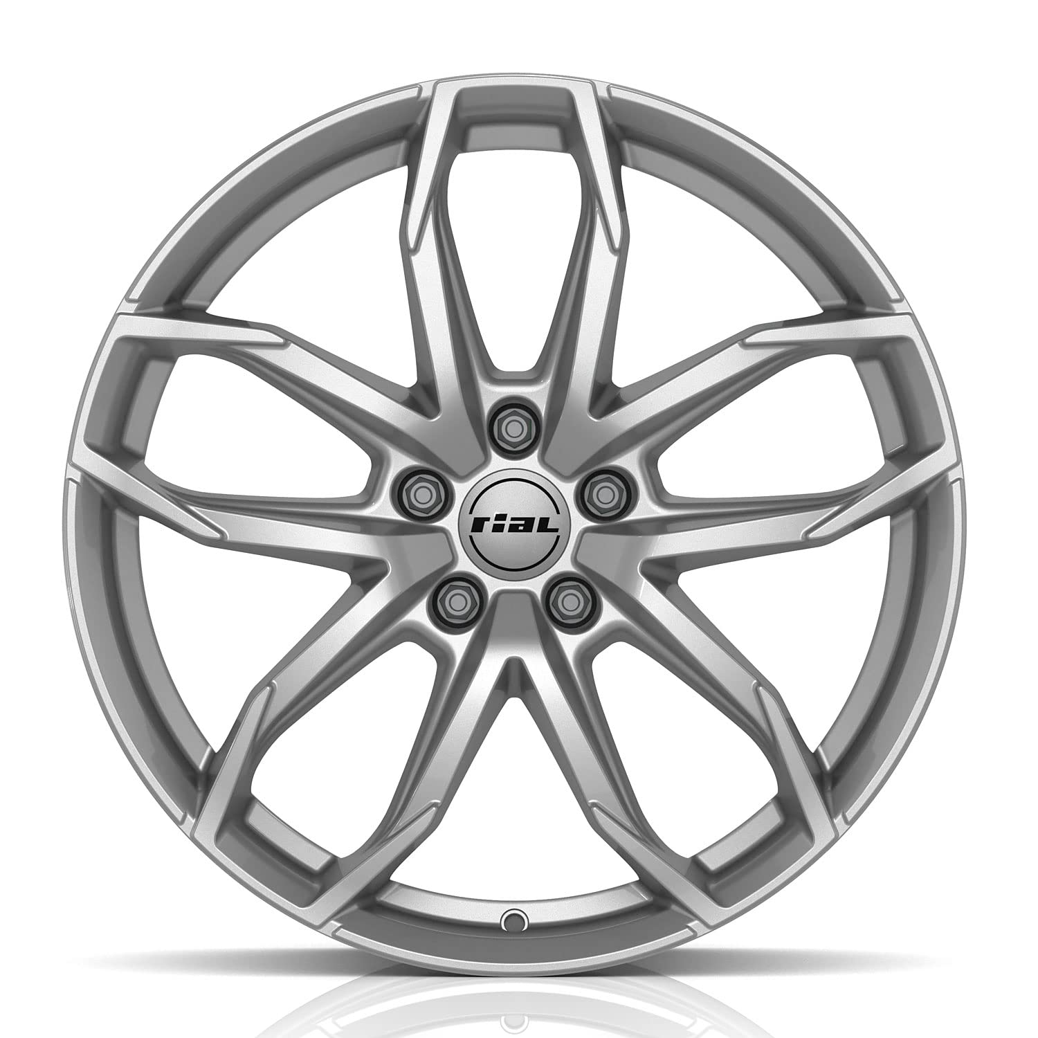 4x Cerchi Rial Lucca 7.5Jx17 ET45 5x115 polar-silber compatibile con CHEVROLET/DAEWOO(GM) /GM KOREA Cruze Orlando