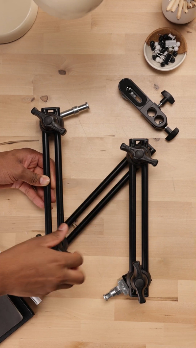 Heavy Duty Magic Anfrotto 396B- Section Double Articulated Ar