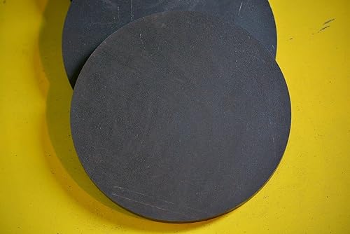 Miniatura 3 de Placa de chapa de acero .125 HRO de 18 pulgadas con forma de disco de 11 pulgadas, 11 ga. A36, redonda