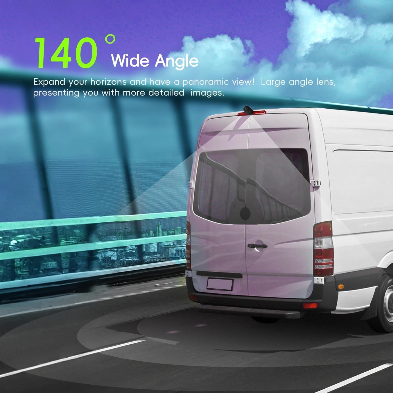 Cámara Trasera Coche para Benz para Sprinter 2006-2019 para Podofo para CVBS Vista Trasera Coche Cámara Marcha Atrás Visión