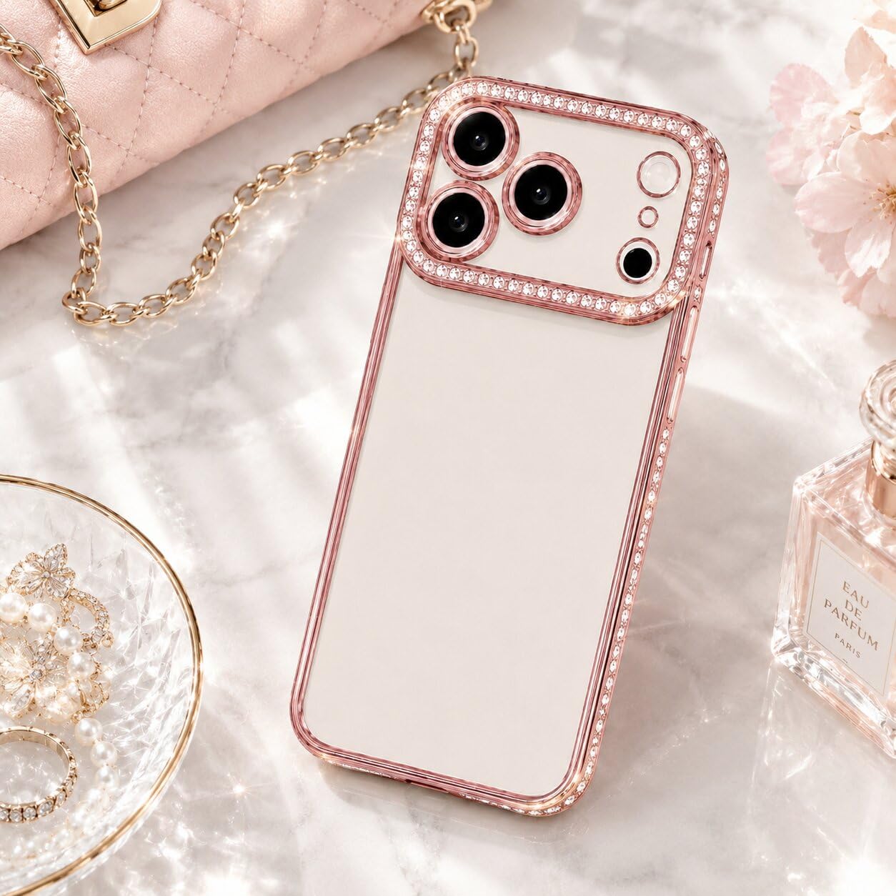 Amazon.co.jp: EWVBKN iPhone14 用のケース 対応 キラキラ ライン