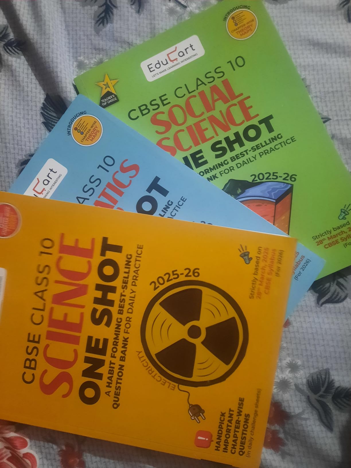 Educart One-shot CBSE Class 10 Question Bank Bundle
