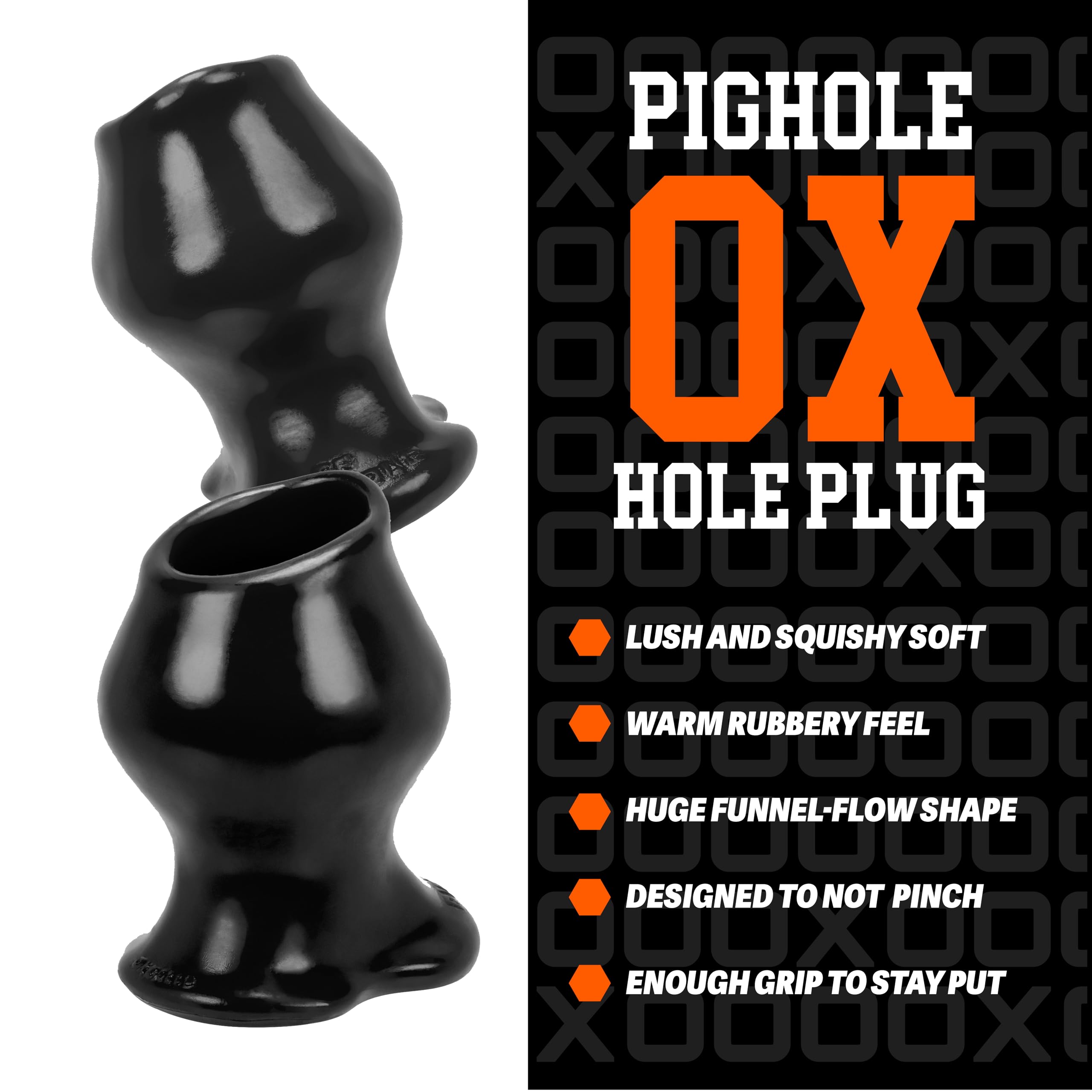 Amazon.com: OXBALLS Pig Hole FF Large Hollow Buttplug with Wide Open Core -  Silicone Dilator for Advanced Expansion - Textured Inner Ridges, Bulbous  Head, Tapered Neck, Flared Base for Experienced Users -