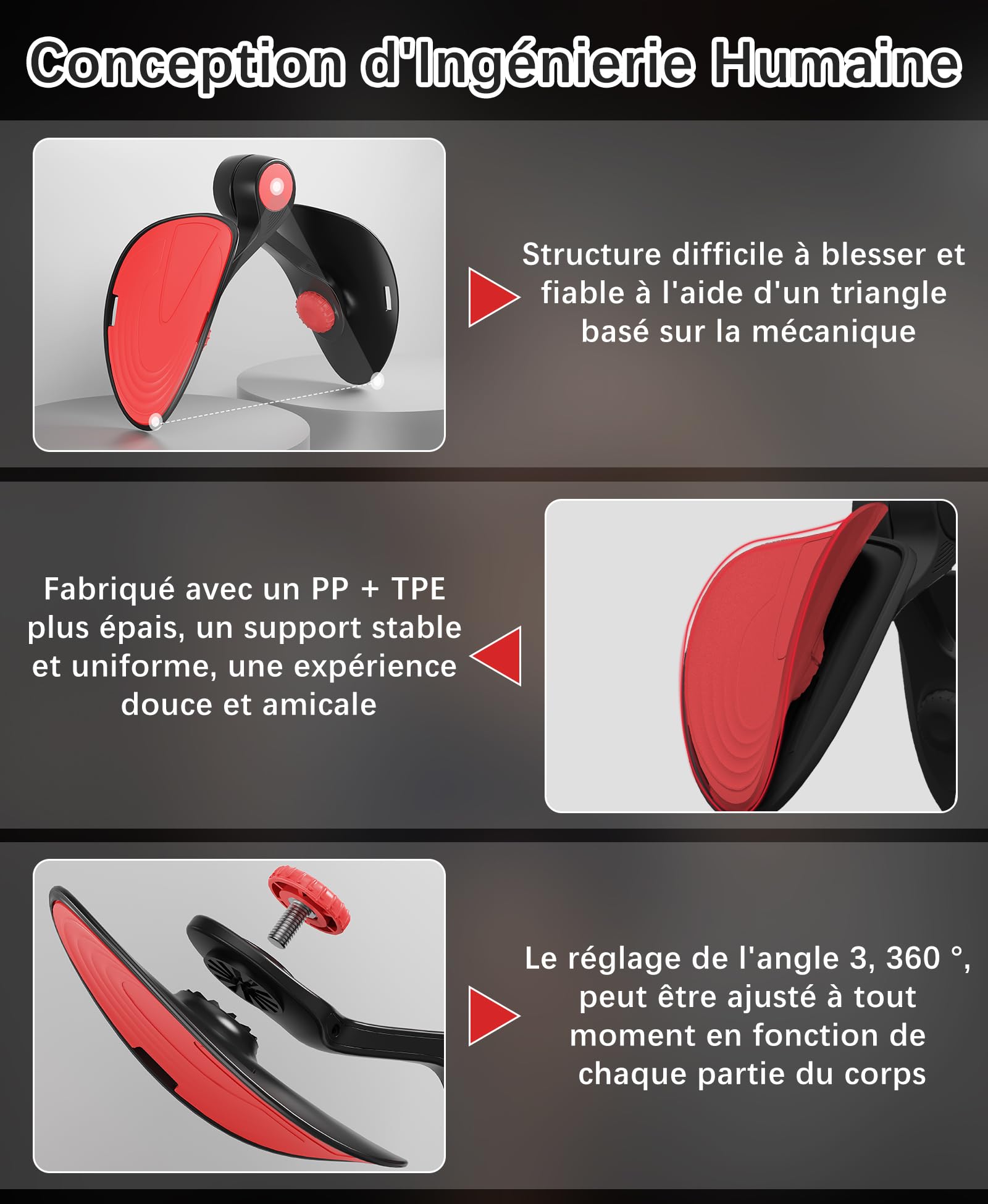 TINRIEF Entraîneur de Cuisse et de Hanche de 22 kg avec Bande de résistance, entraînement du Plancher pelvien, entraînement de Kegel pour la rééducation Post-Partum, Tondeuse intérieure de la Cuisse