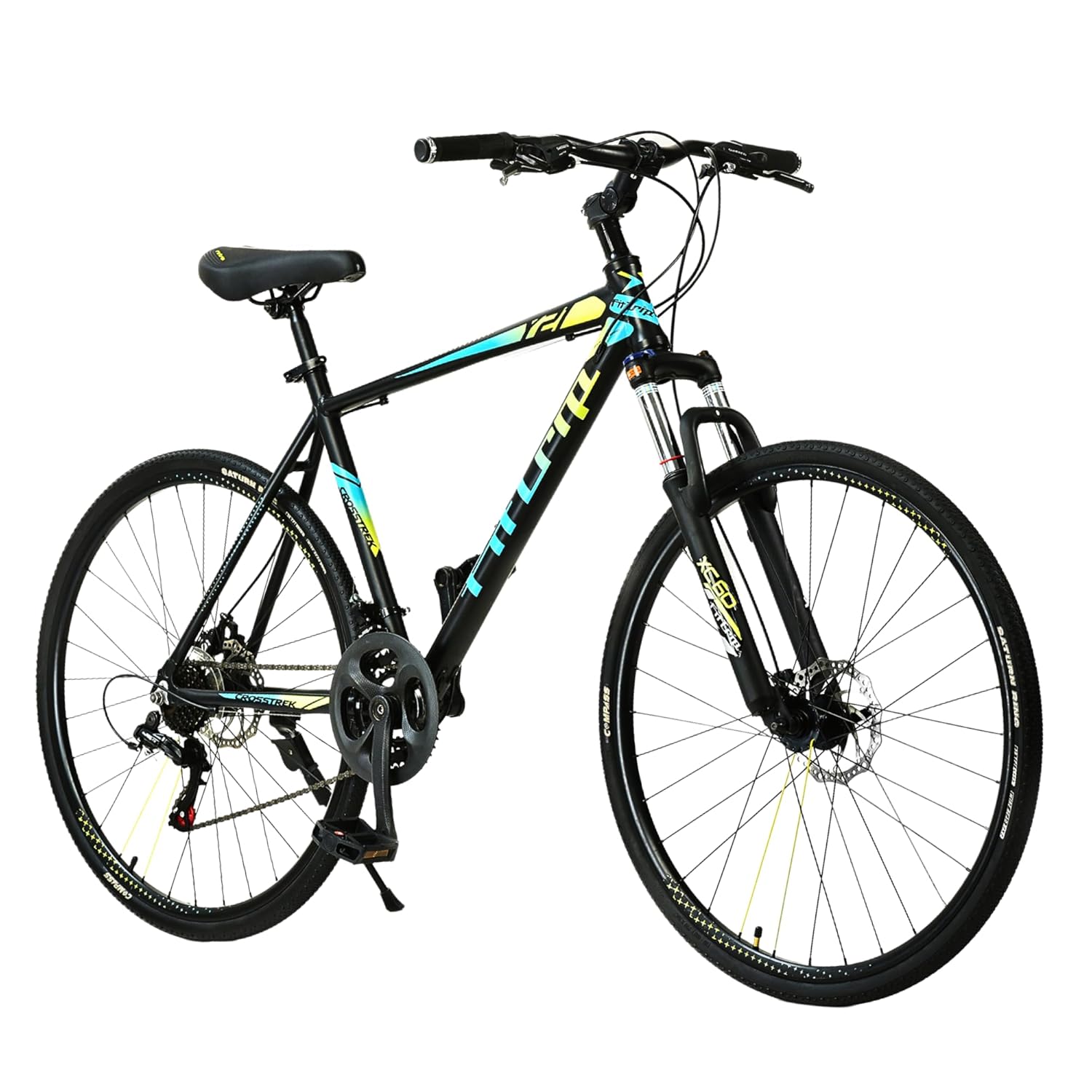 FitTrip Crosstrek 700C 21 Speed Gearset Hybrid Cycle Lockout