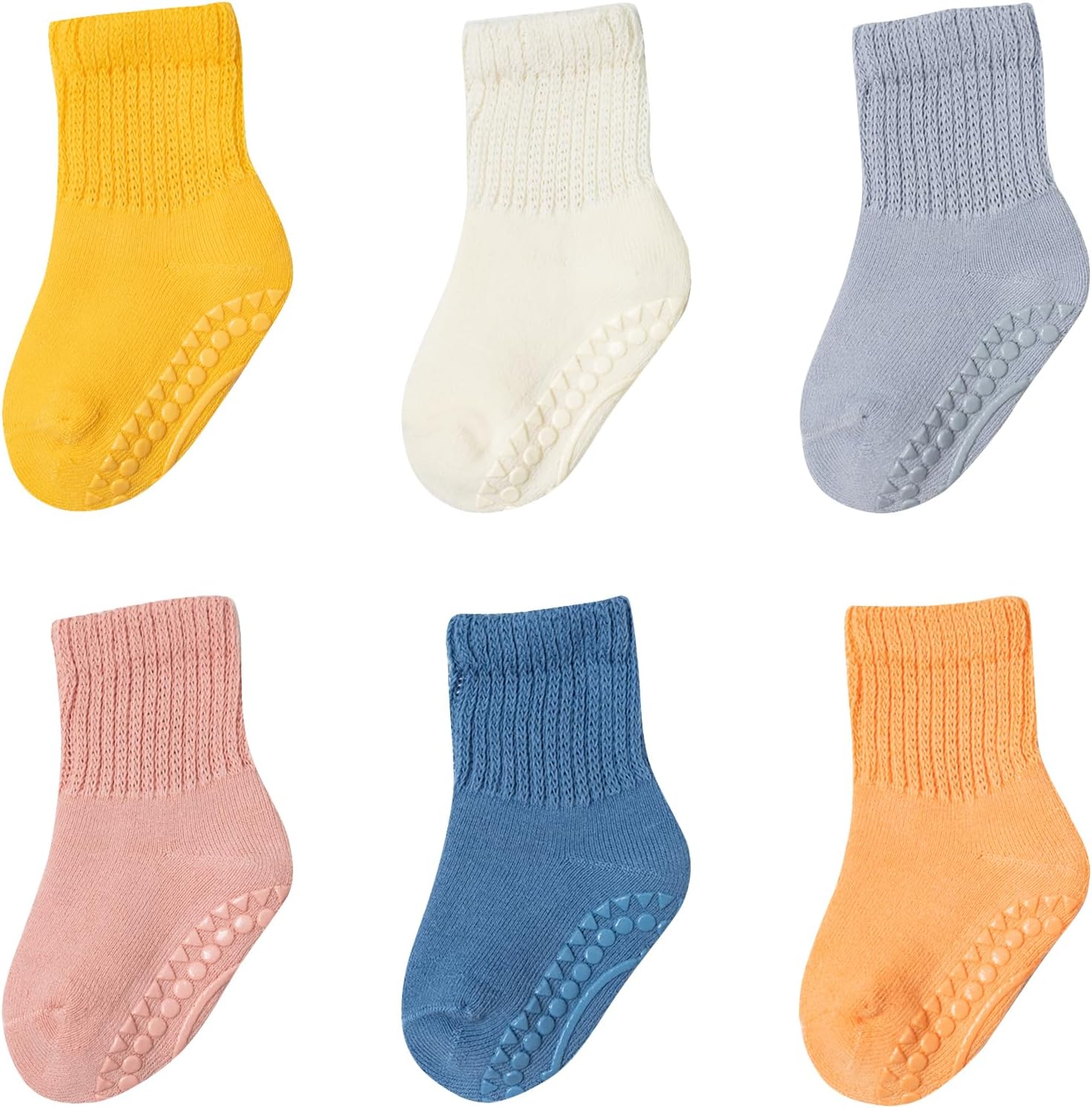 Zumou Baby Thick Warm Non Slip Socks Winter for Infant Toddler Boy Girls Socks