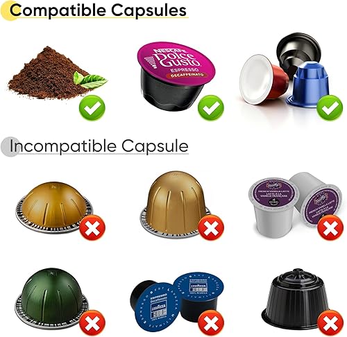 Miniatura 5 de Máquina de café espresso eléctrica portátil, cafetera autocalentable para automóvil con USB-DC, cafetera de viaje para camping, compatible con