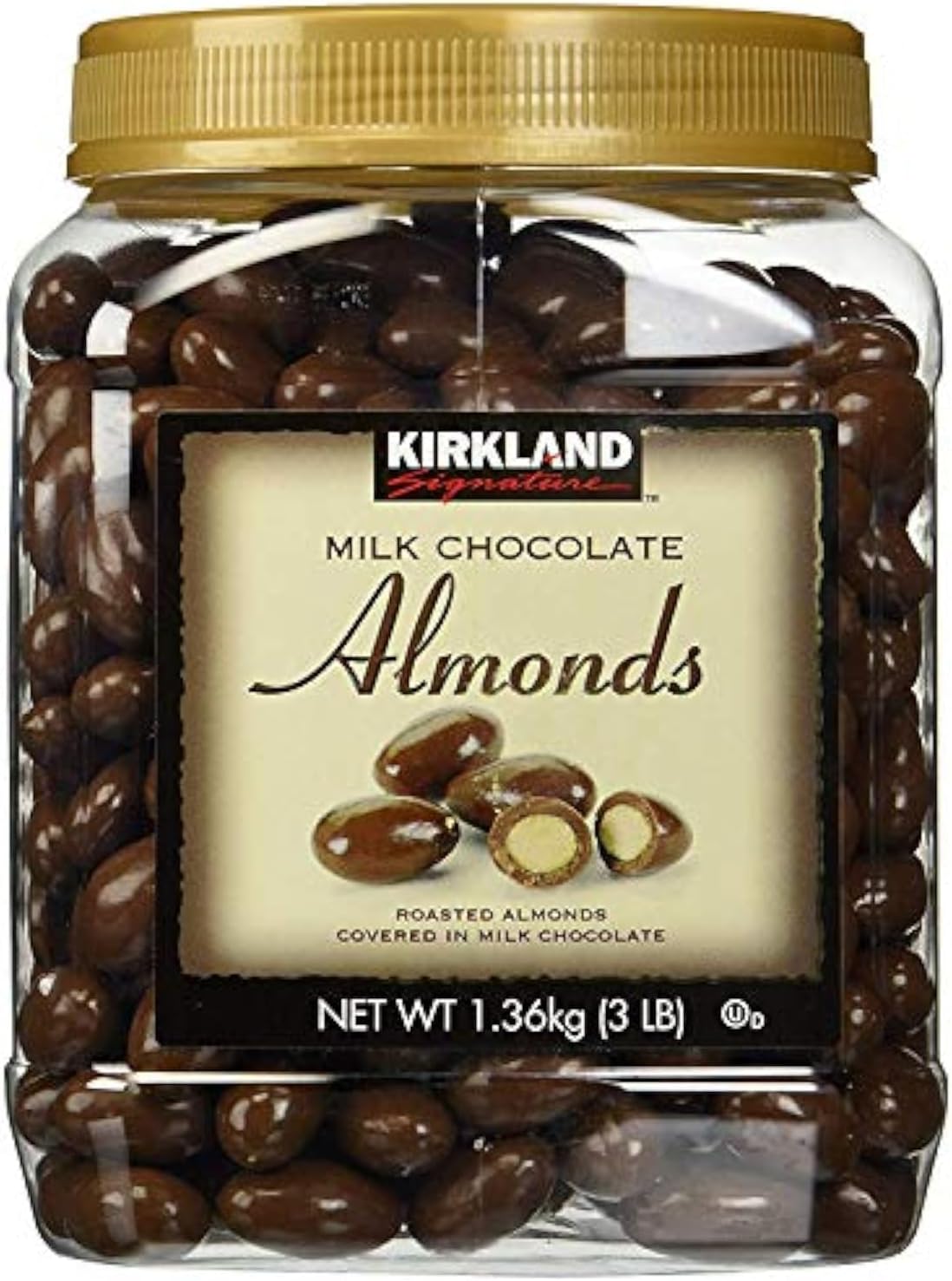 Signature HTGFD Milk Chocolate Roasted Almonds, 2 Pack 48 Ounce