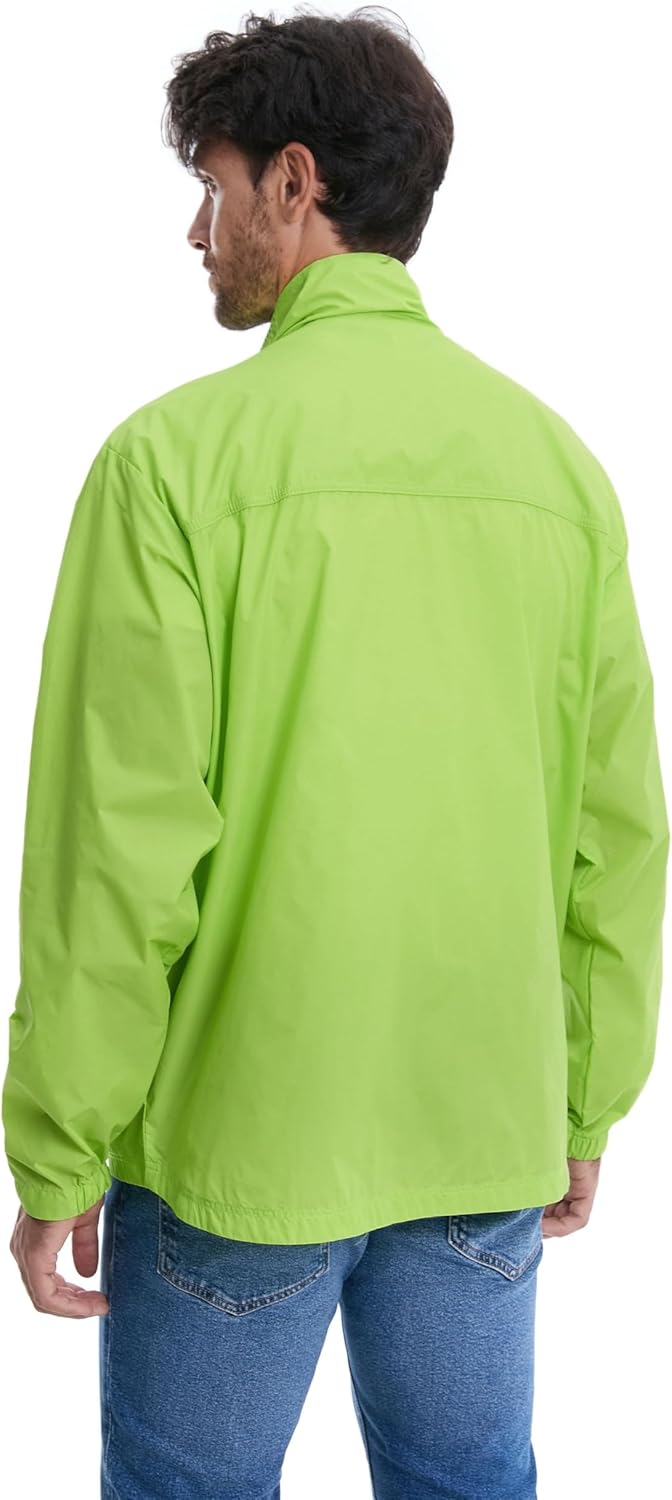 clothin Mens Lightweight Windbreaker Packable Jacket Water Resistant for Hiking Outdoor Cycling - Image 2
