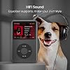 Innioasis Y1 MP3 Player - Timeless Class: 128 GB Bluetooth Video Player Audio Books FM Radio and Touch Wheel Control (Black)