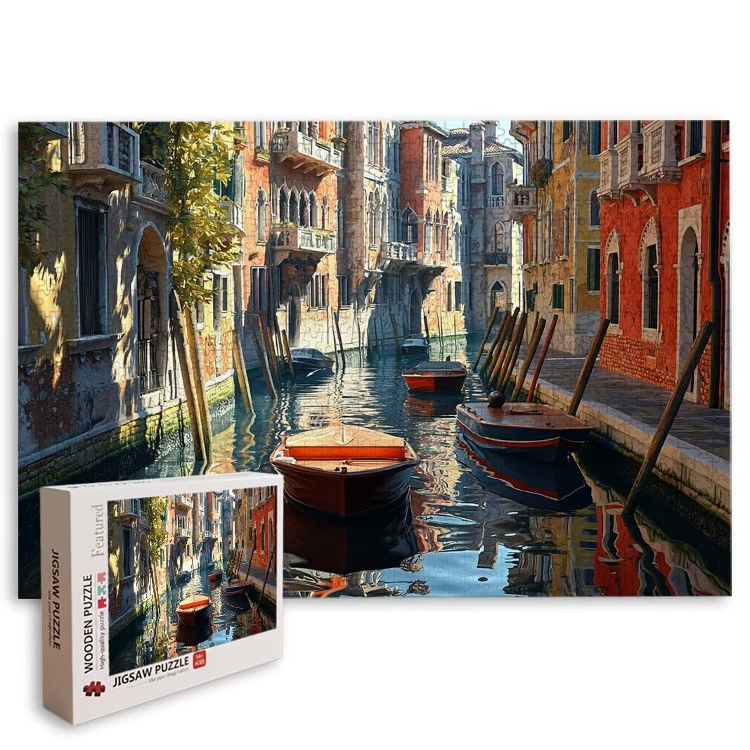 Puzzle 2000 Pezzi, Puzzle Venezia, Misura: 100x71cm, Regalo Donna -8727
