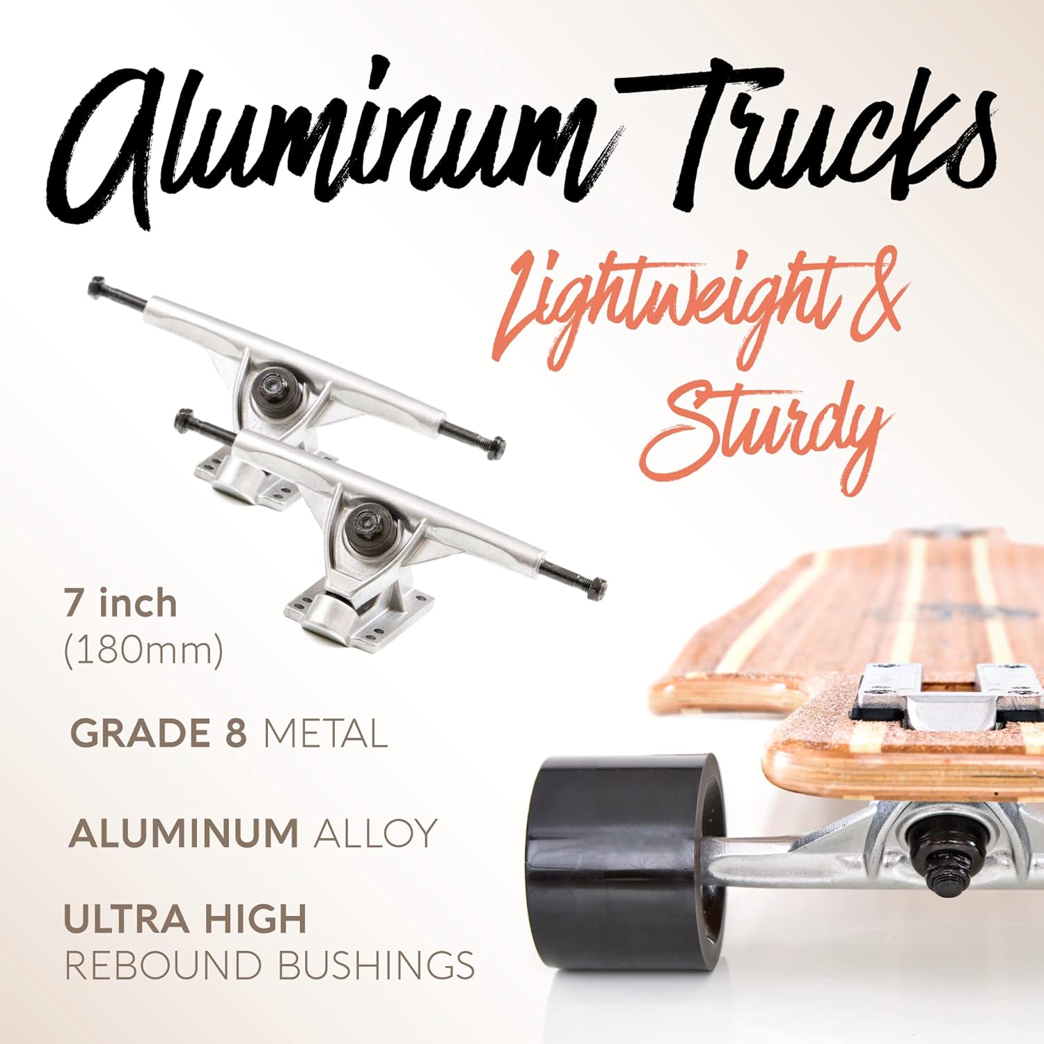 70% оƒƒ Dіѕсоunt White Wave Bamboo Longboard Skateboard. Cruiser Drop Deck Long Board for Cruising, Carving and Freestyle Fun. Great Board for Beginner, Intermediate, or Advanced Riders.