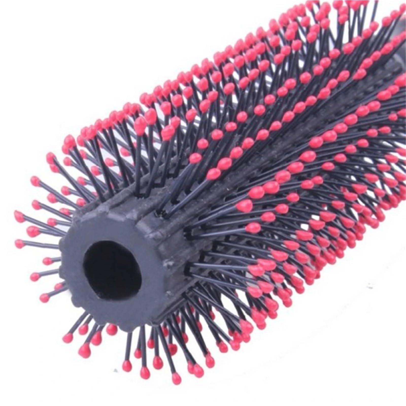 Spazzola Rotonda Spazzola tonda professionale | Ciuffo Rullo Capelli Ricci Pettine Acconciatura Massaggiatore Barbiere Spirale(5PCS)