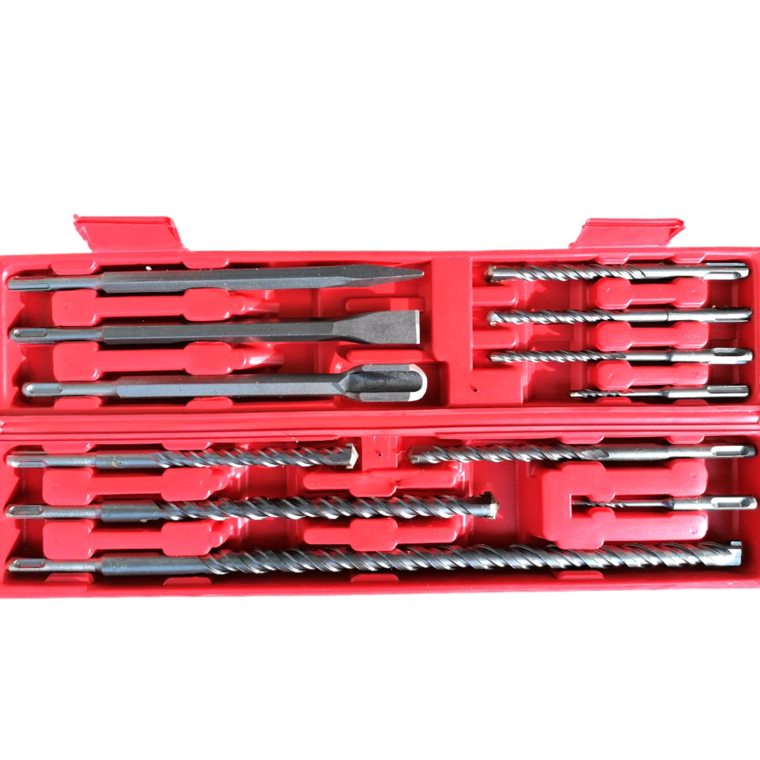 Set di punte e scarpe SDS Plus in astuccio 12 pezzi