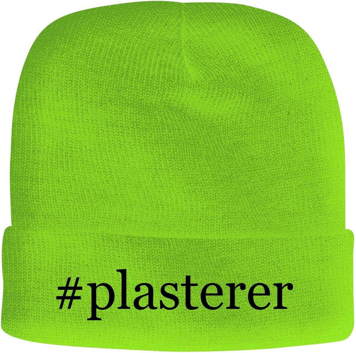 BH Cool Designs #Plasterer - Men's Hashtag Soft & Comfortable Beanie Hat Cap