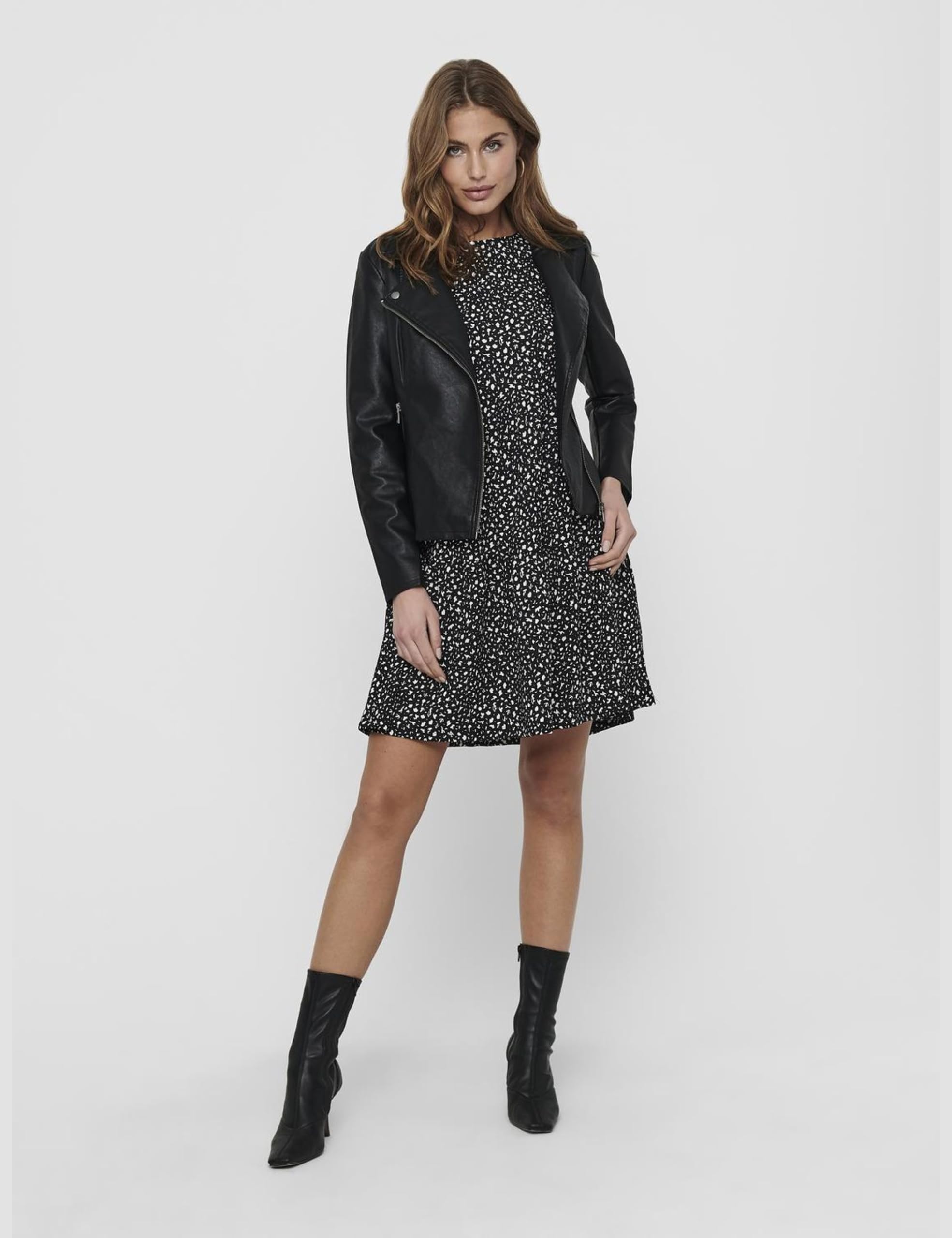 ONLY Onlmelisa Faux Leather Biker CC Otw Jacke Donna