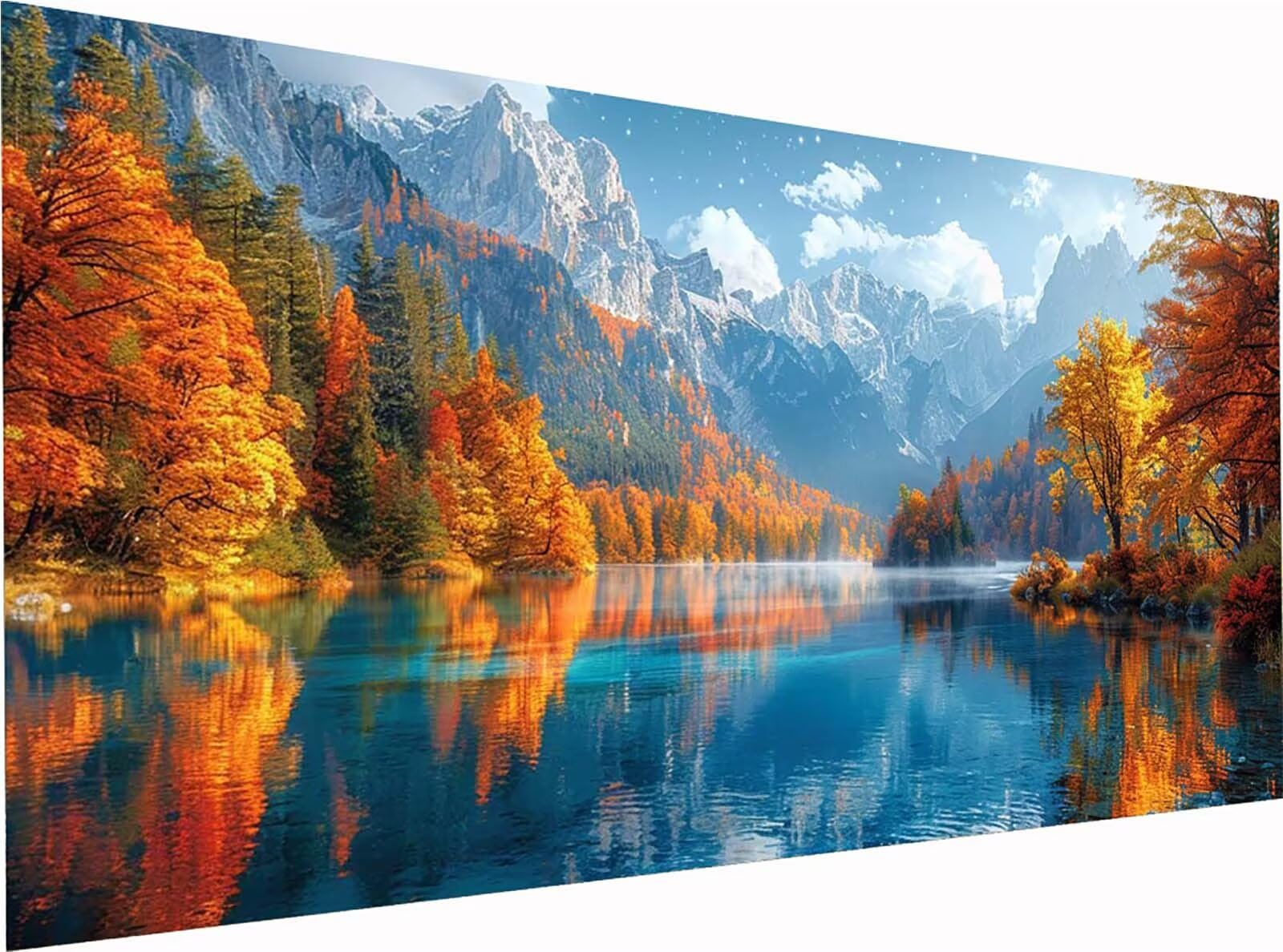 Montagna Diamond Painting Grandi Dimensioni 50x100cm, Diamond Painting 0-18