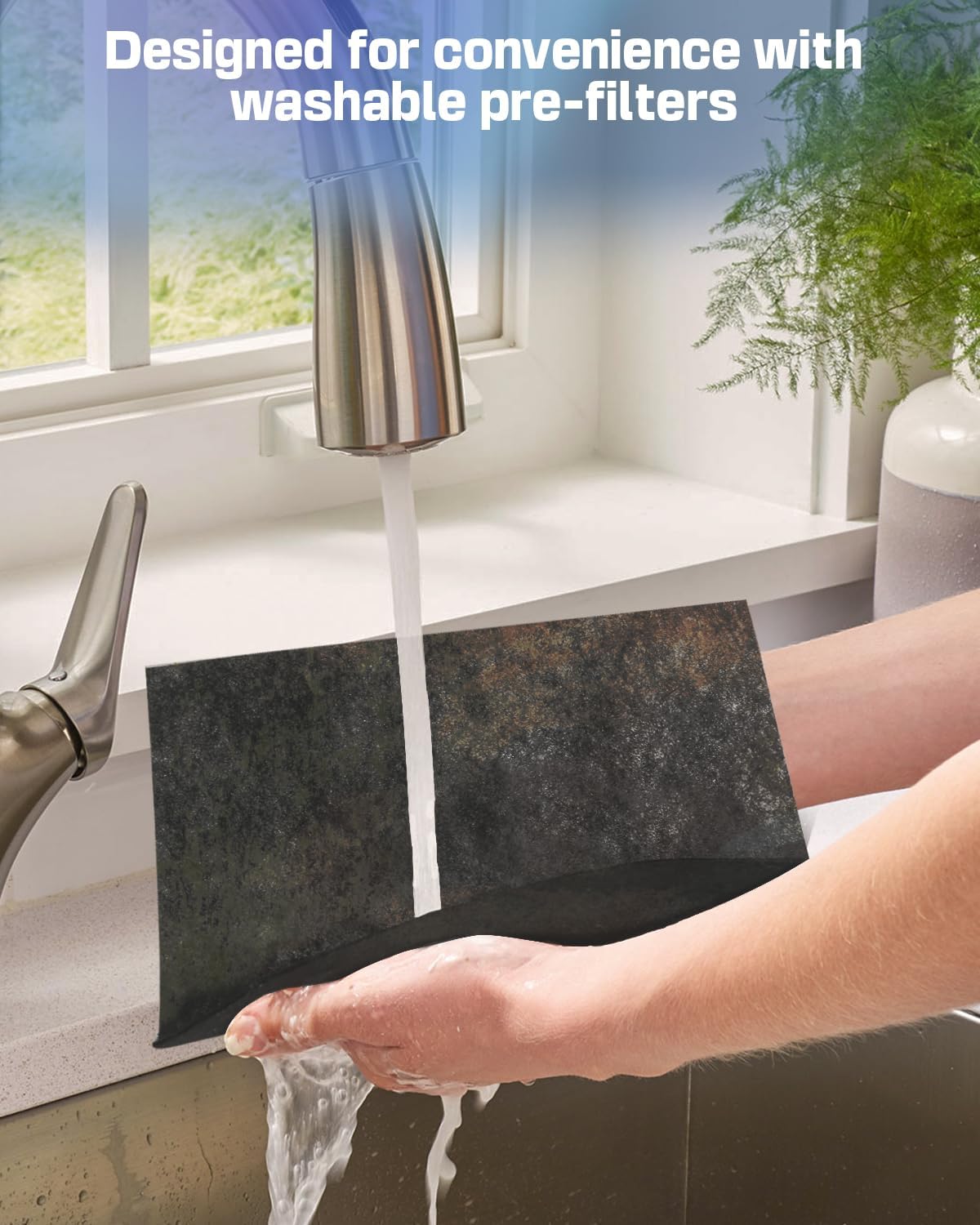 Washing the AIRTOK AP3001 Pre-Filter