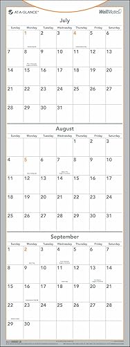 Miniatura 4 de AT-A-GLANCE WallMates 2014 - Planificador de pared trimestral autoadhesivo de borrado en seco, 9 x 25.38 x .75 pulgadas (AW6062-28)